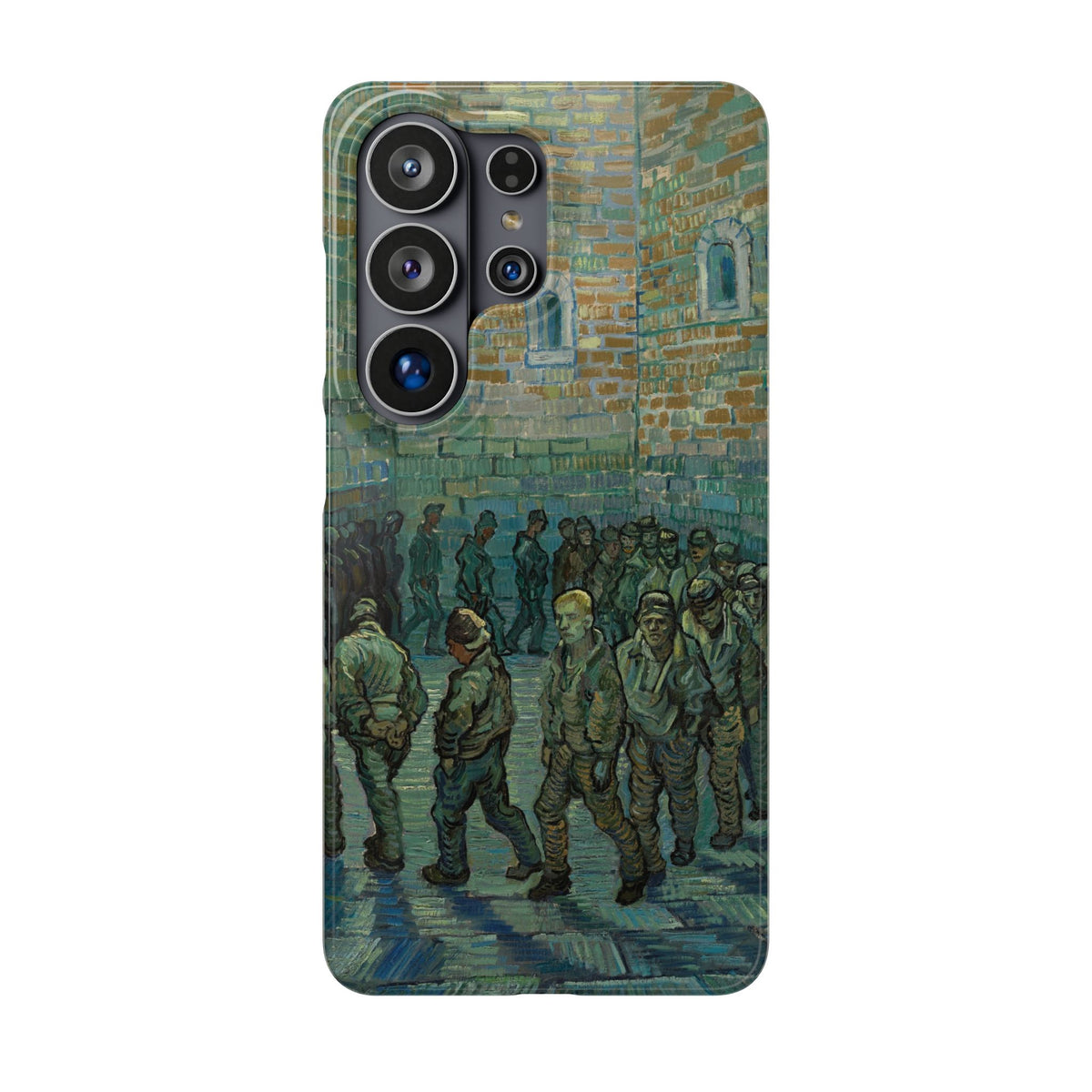 The Prison Courtyard by Vincent van Gogh - Samsung Slim Case