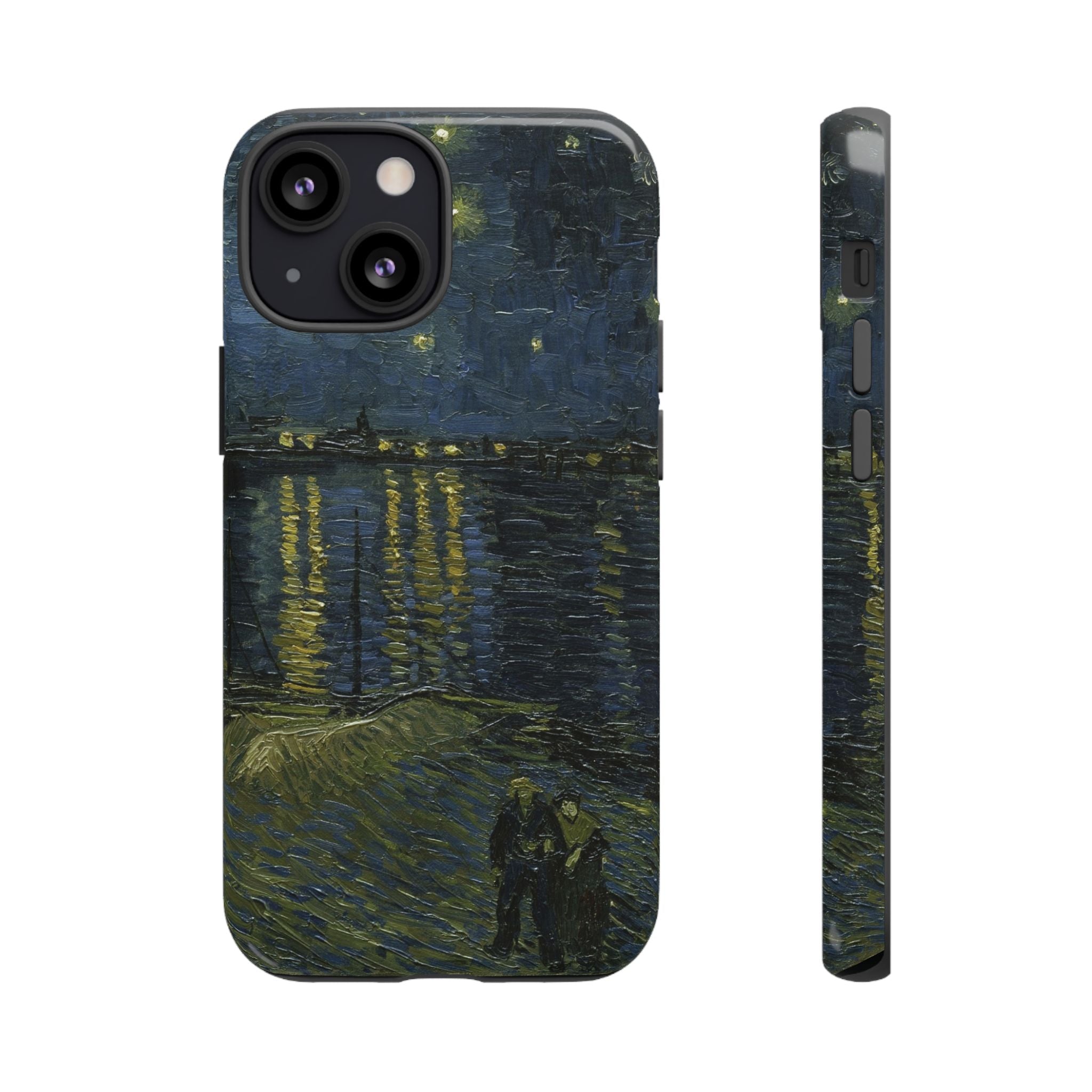 Starry Night on the Rhone by Van Gogh - iPhone Tough Case