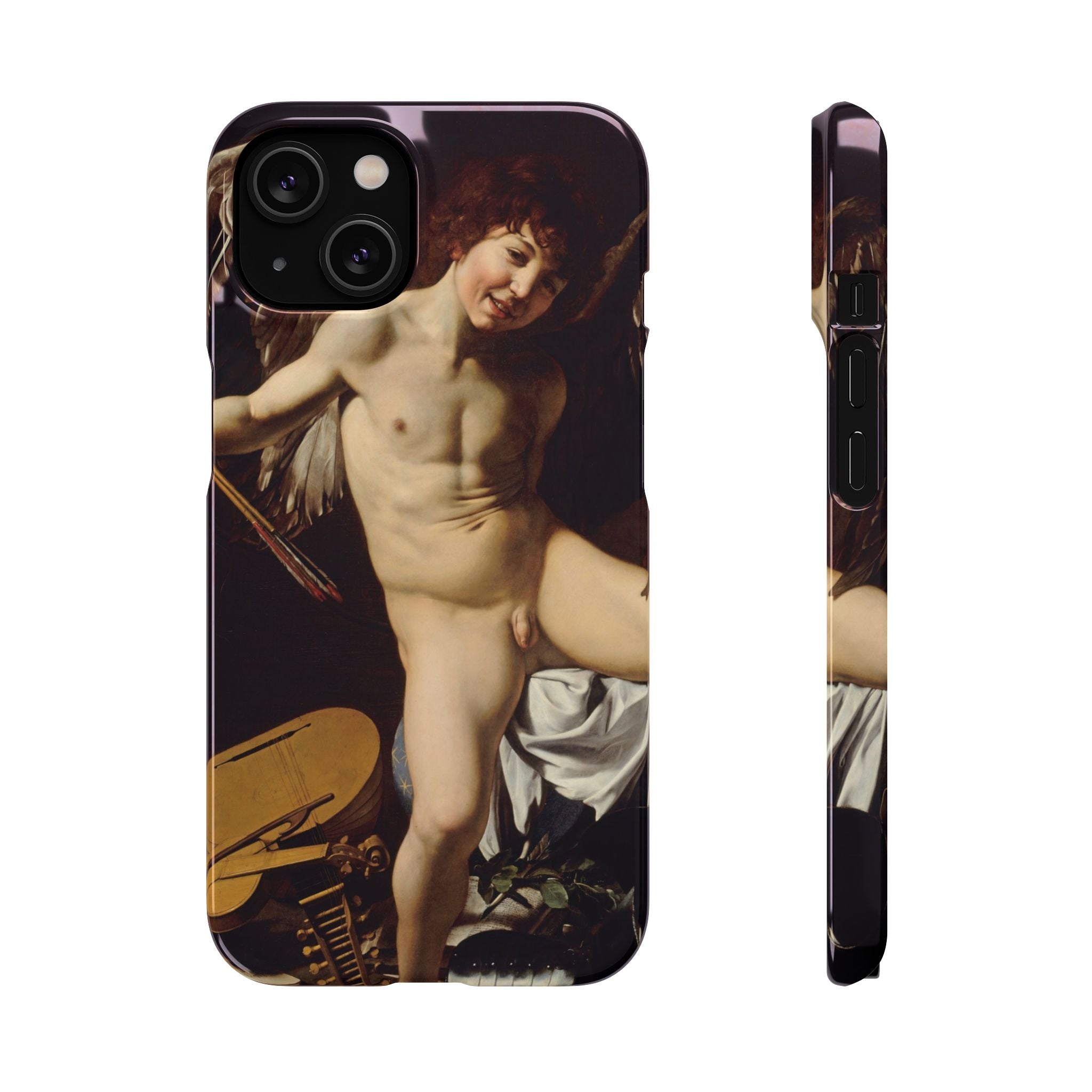 Amor Vincit Omnia by Caravaggio - iPhone Slim Case