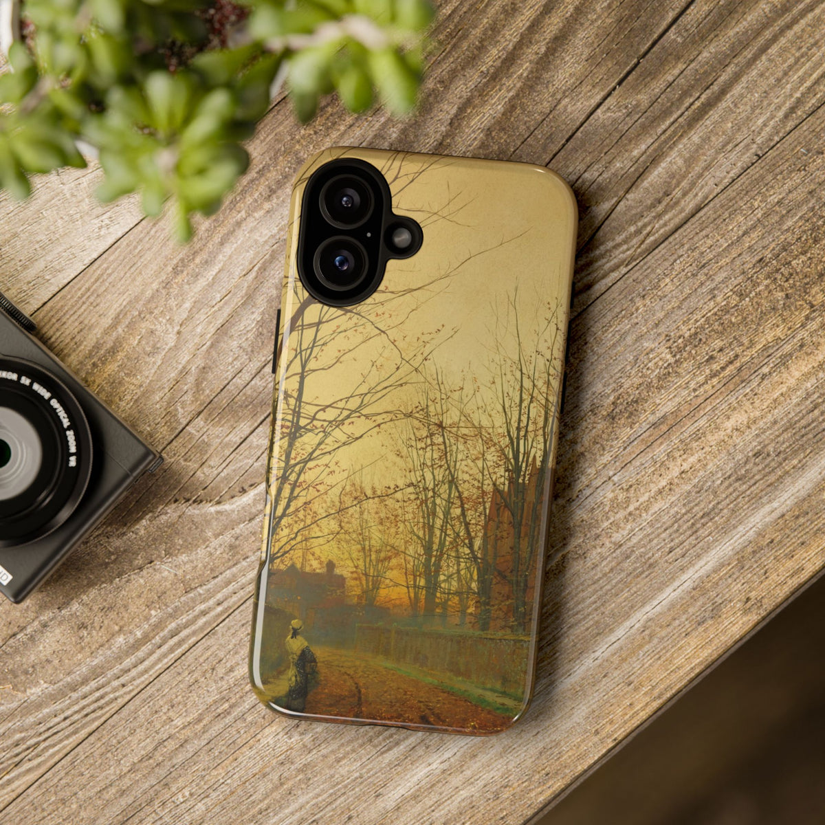 Late October 1882 by John Atkinson Grimshaw - iPhone Tough Case