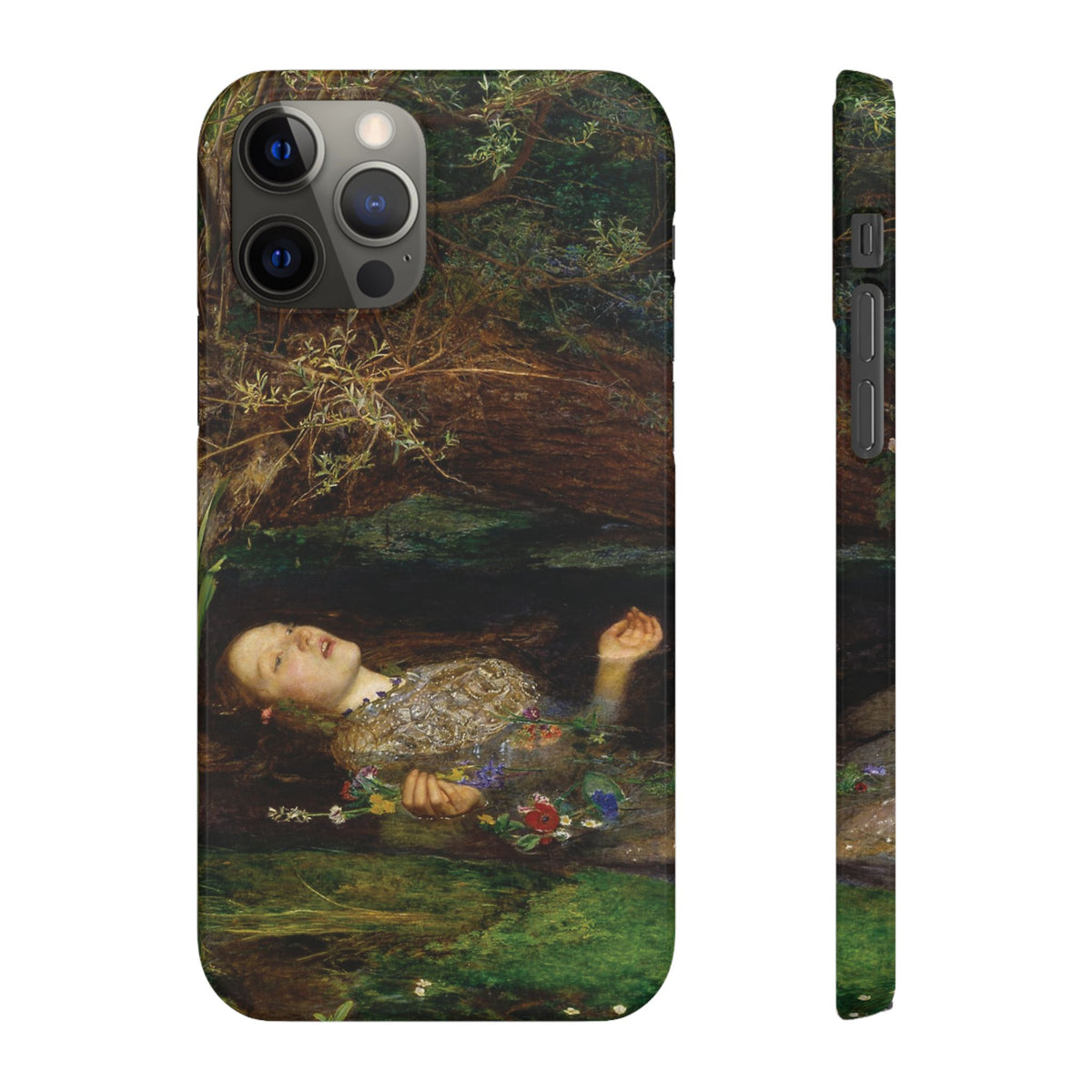 Ophelia by John Everett Millais - iPhone Slim Case
