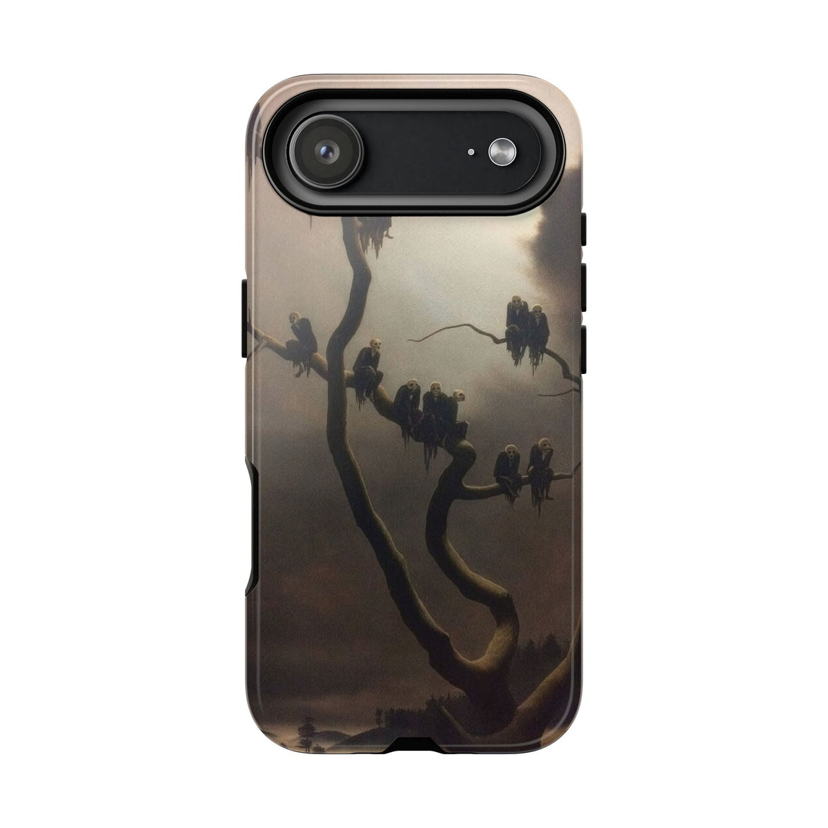 Ghosts on a Tree by Franz Sedlacek - iPhone Tough Case