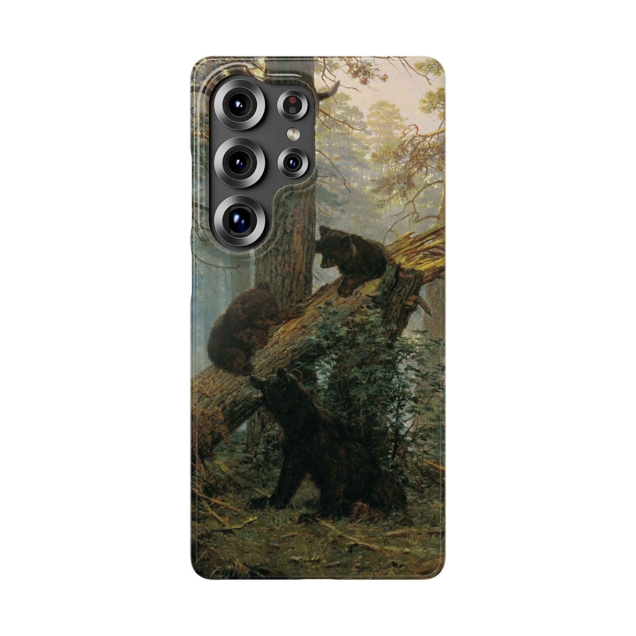 Morning in a Pine Forest by Ivan Ivanovich Shishkin - Samsung Slim Case