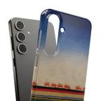 Red Cavalry Riding by Kazimir Malevich - Samsung Slim Case
