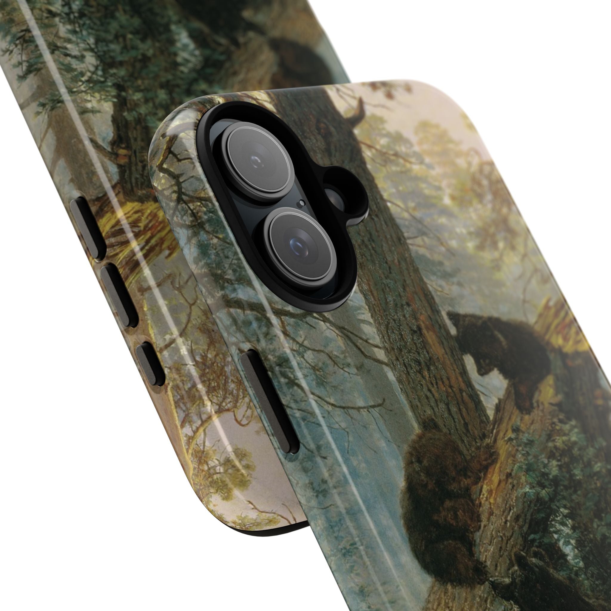 Morning in a Pine Forest by Ivan Ivanovich Shishkin - iPhone Tough Case