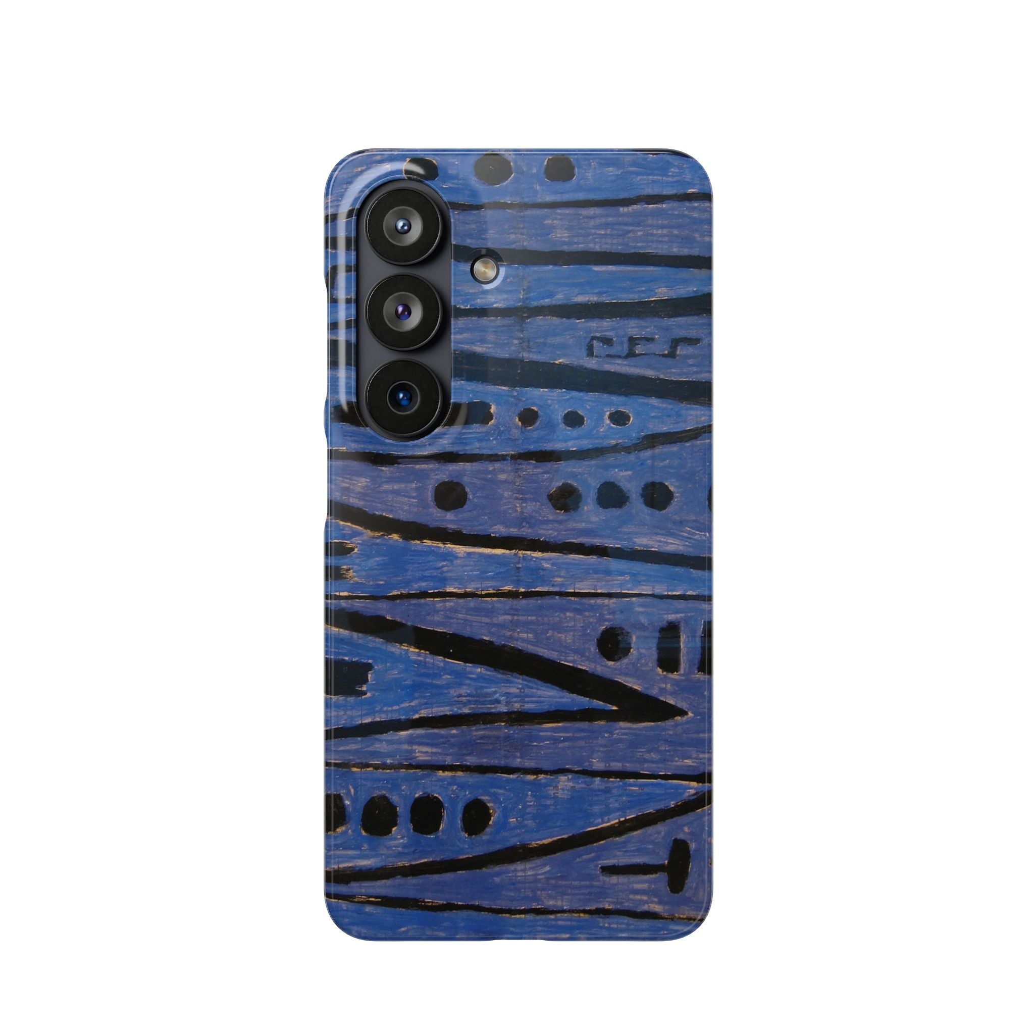 Heroic strokes of the bow by Paul Klee - Samsung Slim Case