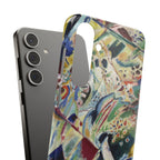 Panel for Edwin R. Campbell No. 4 by Vasily Kandinsky - Samsung Slim Case