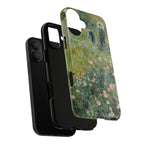 Woman with a Parasol in a Garden by Pierre Auguste Renoir - iPhone Tough Case