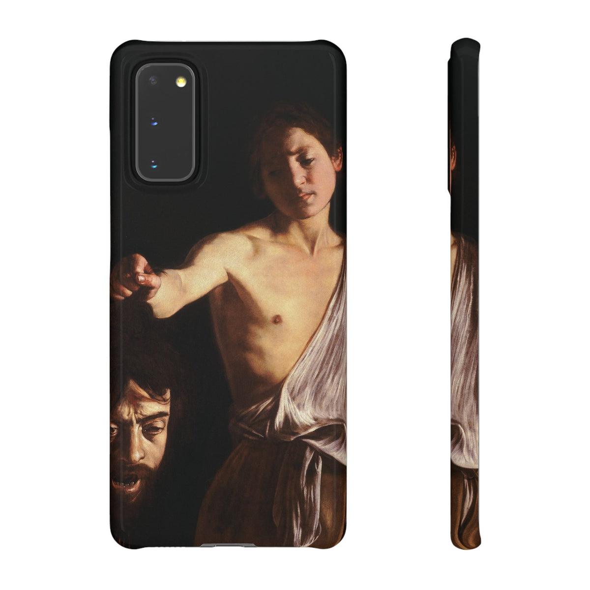 David with the Head of Goliath by Caravaggio - Samsung Slim Case