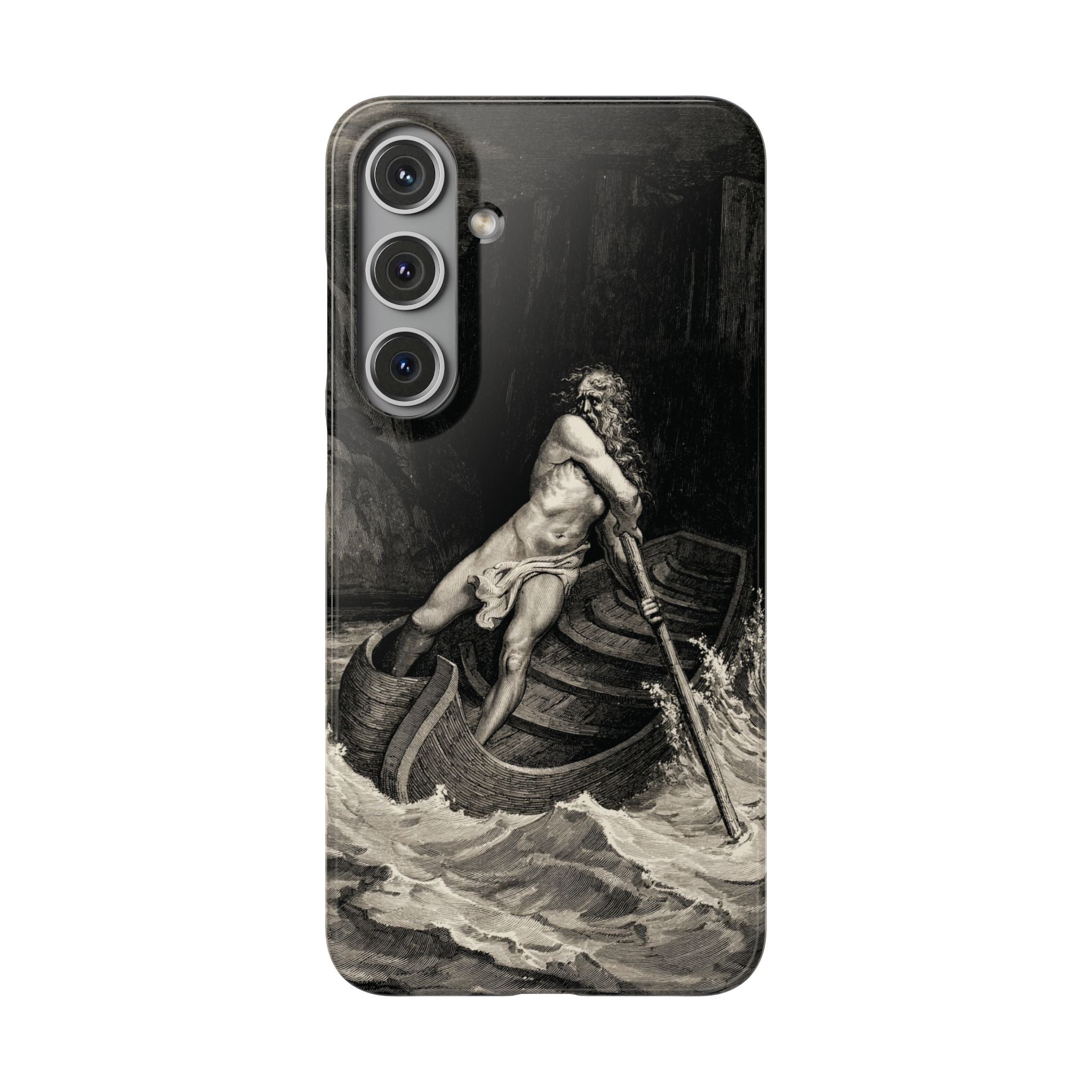 Canto III – Charon by Gustave Doré - Samsung Slim Case