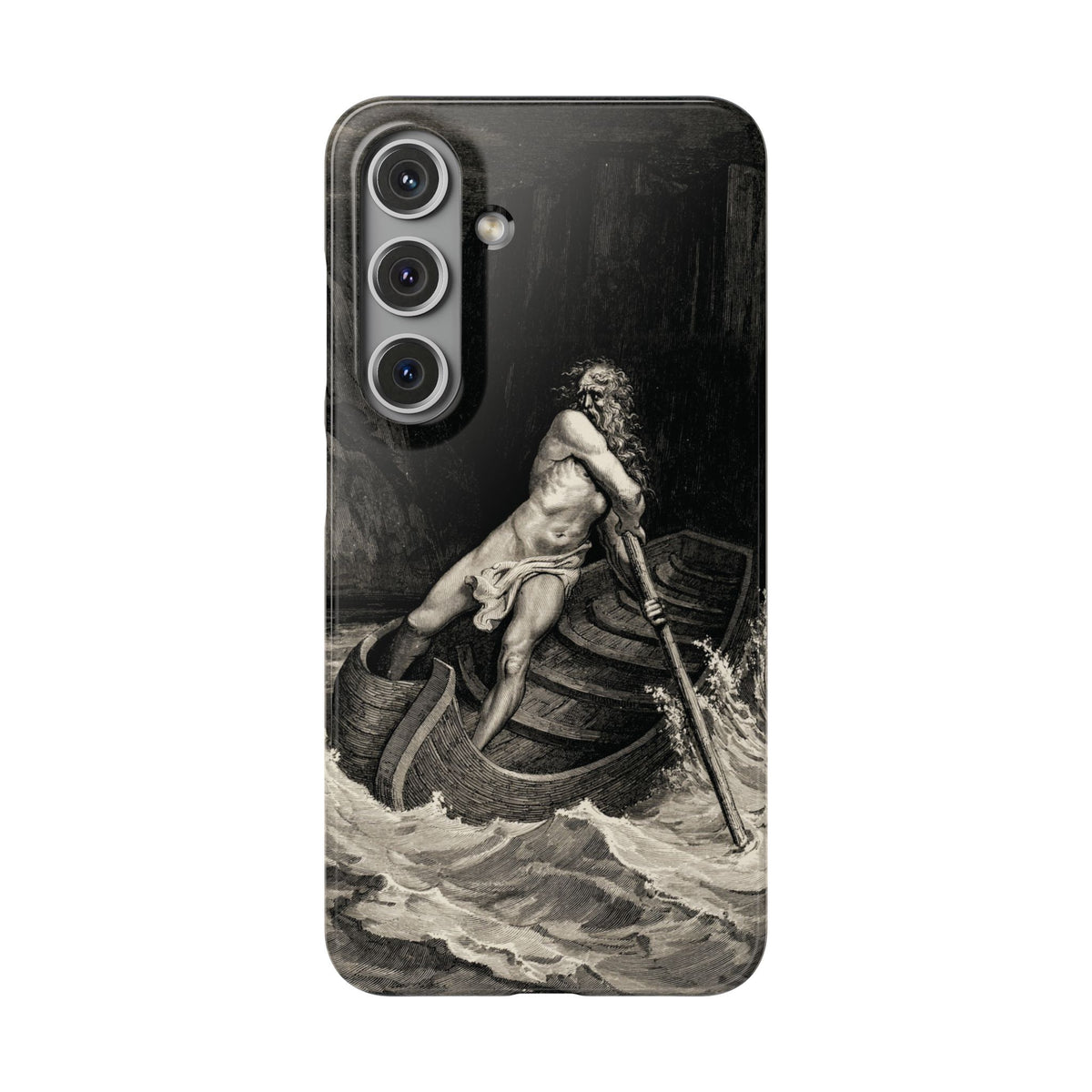 Canto III – Charon by Gustave Doré - Samsung Slim Case