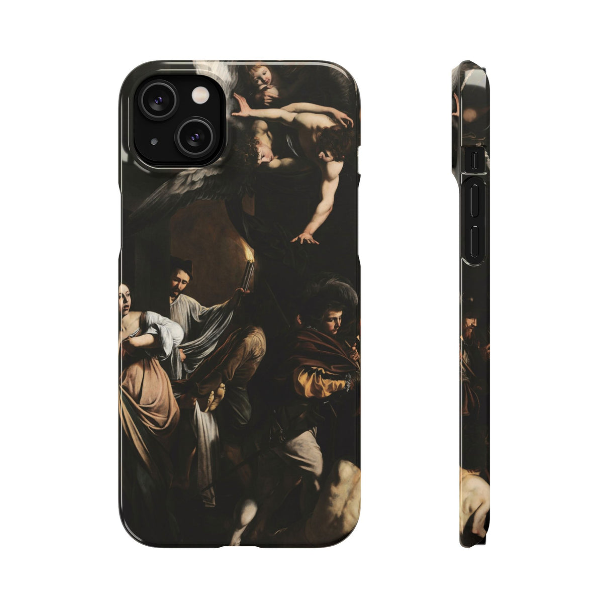 The Seven Works of Mercy by Caravaggio - iPhone Slim Case