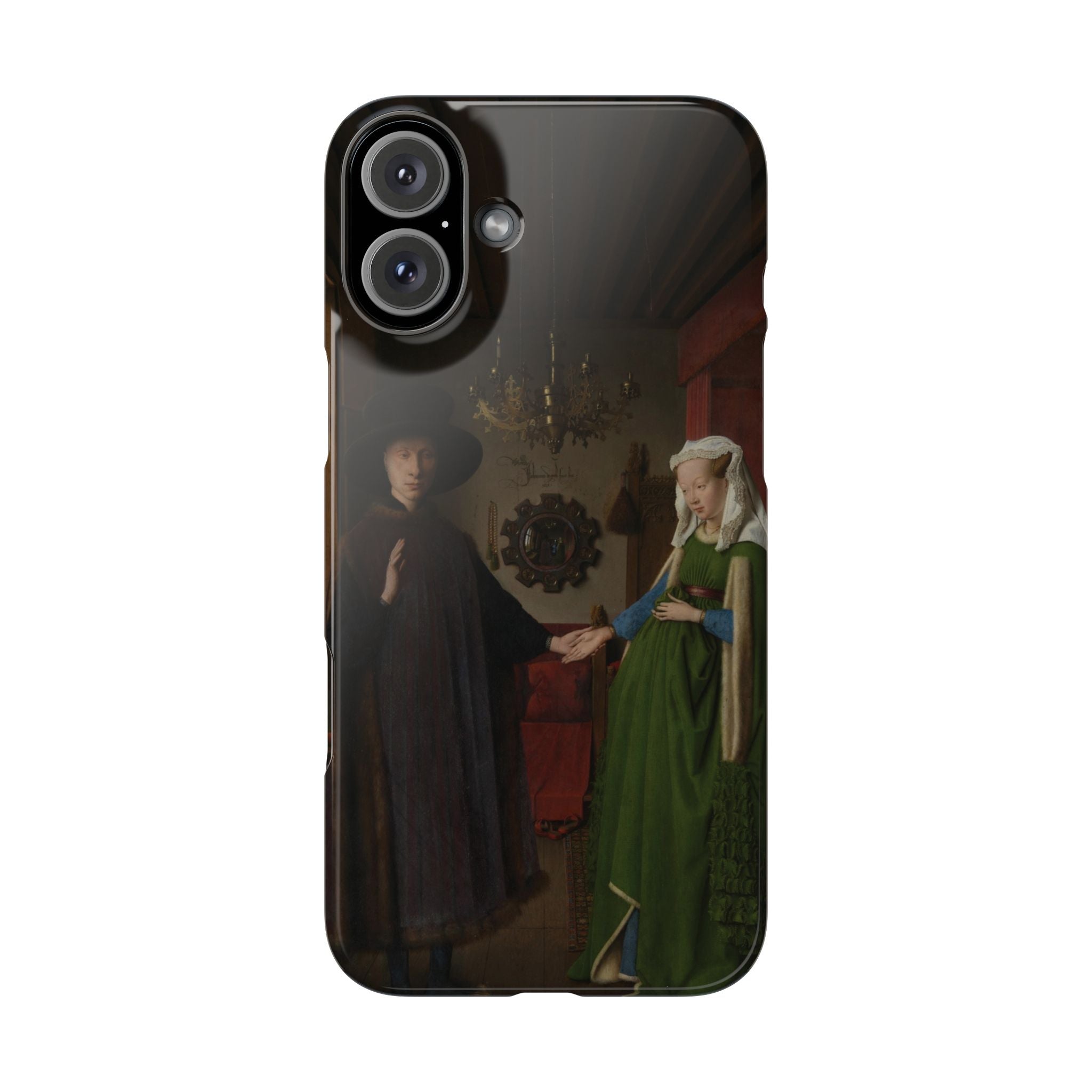 The Arnolfini Portrait by Jan van Eyck - iPhone Slim Case