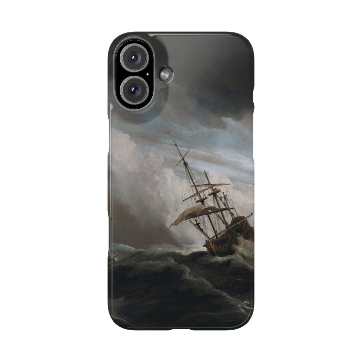 The Gust by Willem van de Velde - iPhone Slim Case