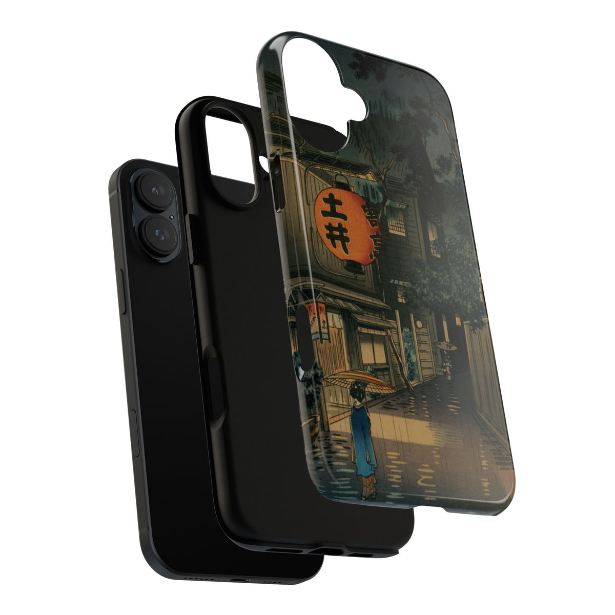 Evening at Ushigome by Tsuchiya Koitsu - iPhone Tough Case