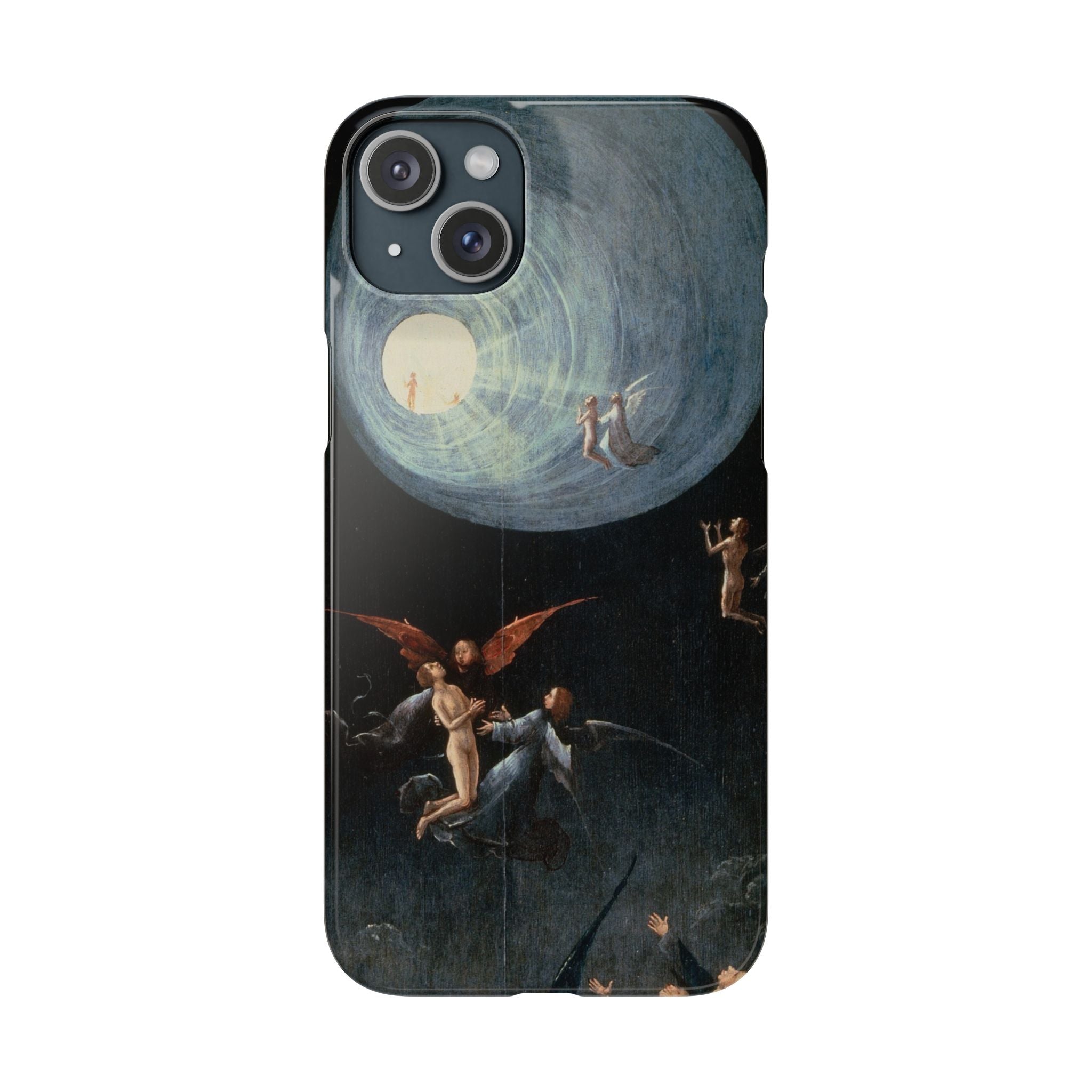 Visions of the Hereafter Ascent of the Blessed by Hieronymus Bosch - iPhone Slim Case