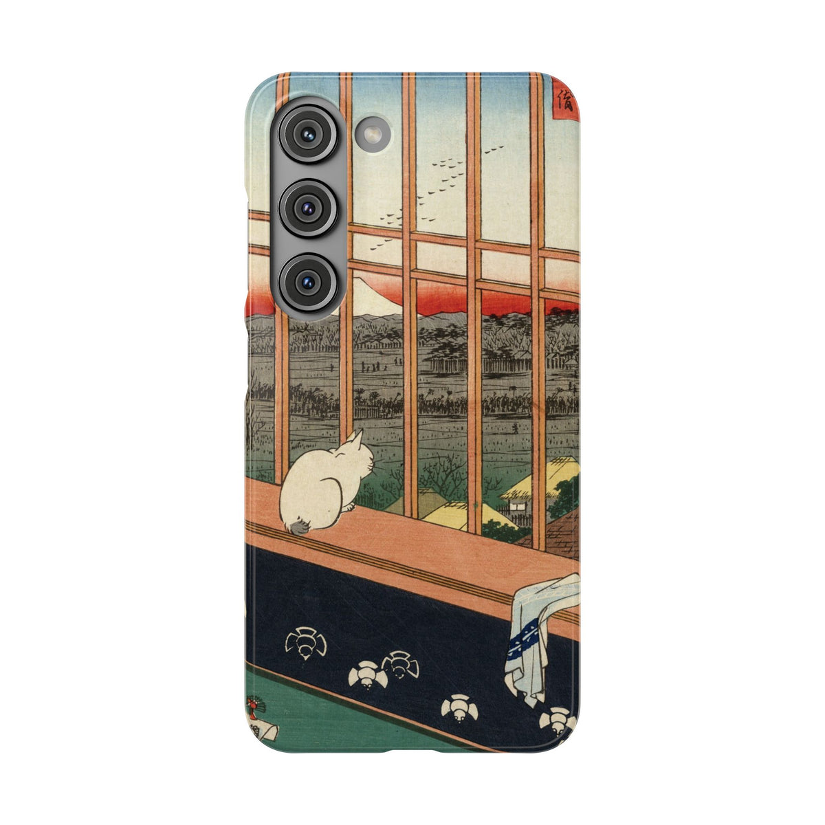 Asakusa Rice Fields and Torinomachi Festival by Utagawa Hiroshige - Samsung Slim Case