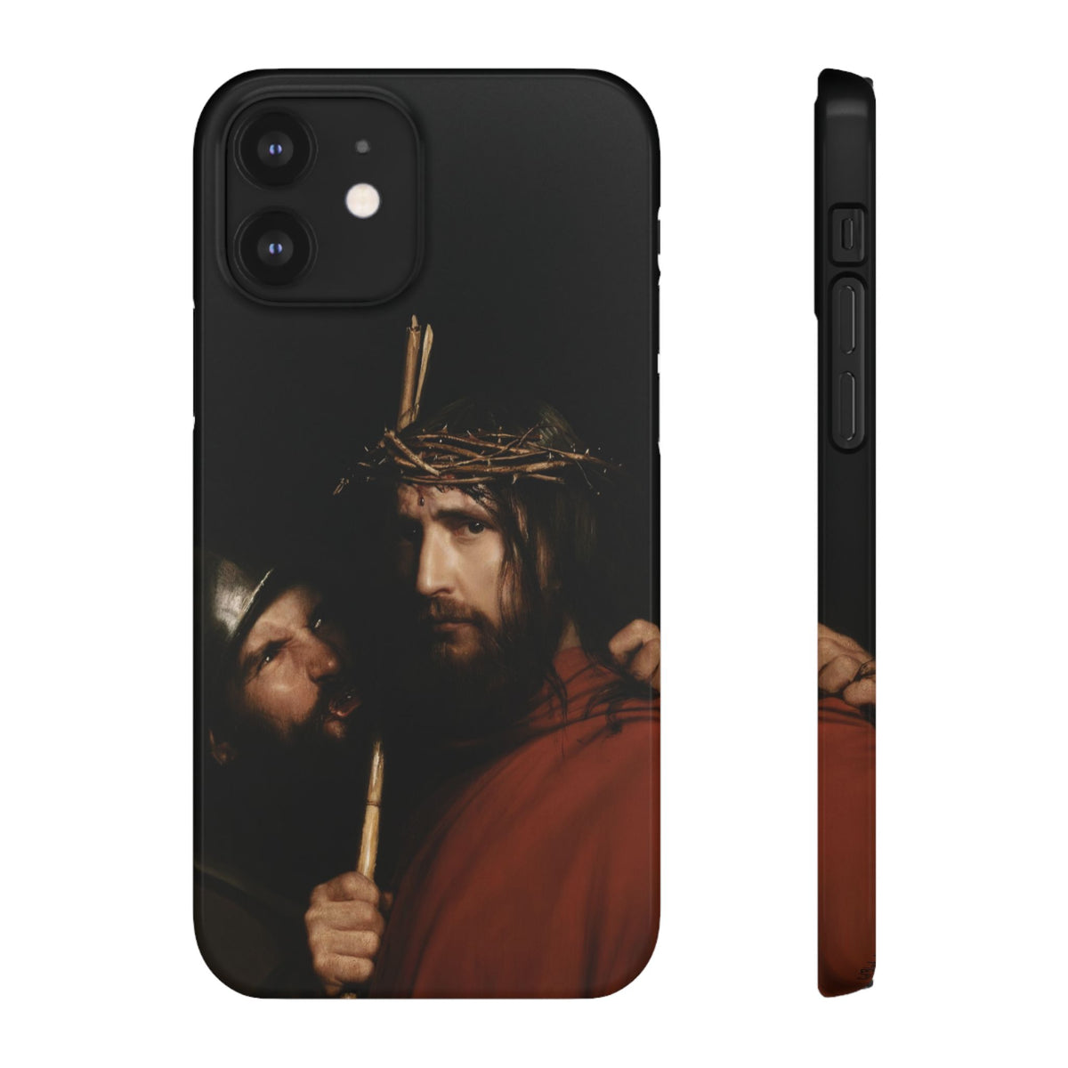 The Mocking of Christ by Carl Bloch - iPhone Slim Case