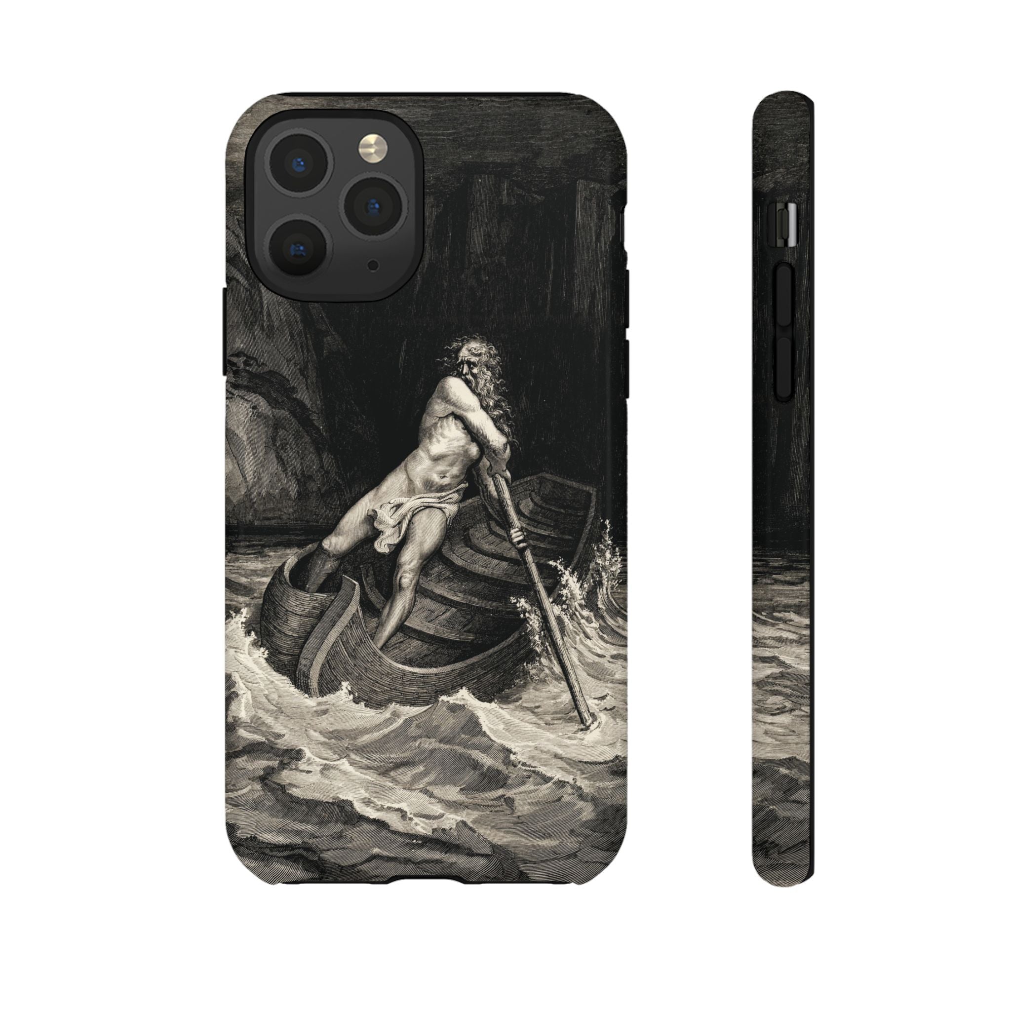 Canto III - Charon by Gustave Doré - iPhone Tough Case