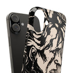 Portrait of an Elderly Lady by Edvard Munch - iPhone Slim Case