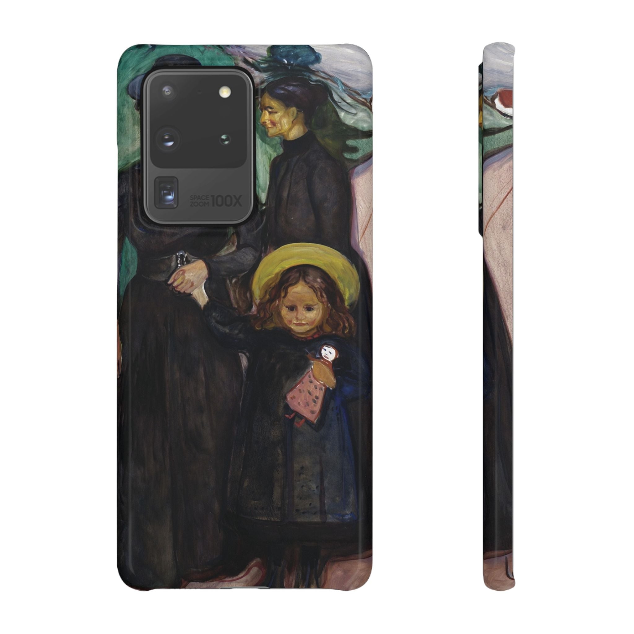 The Family by Edvard Munch - Samsung Slim Case