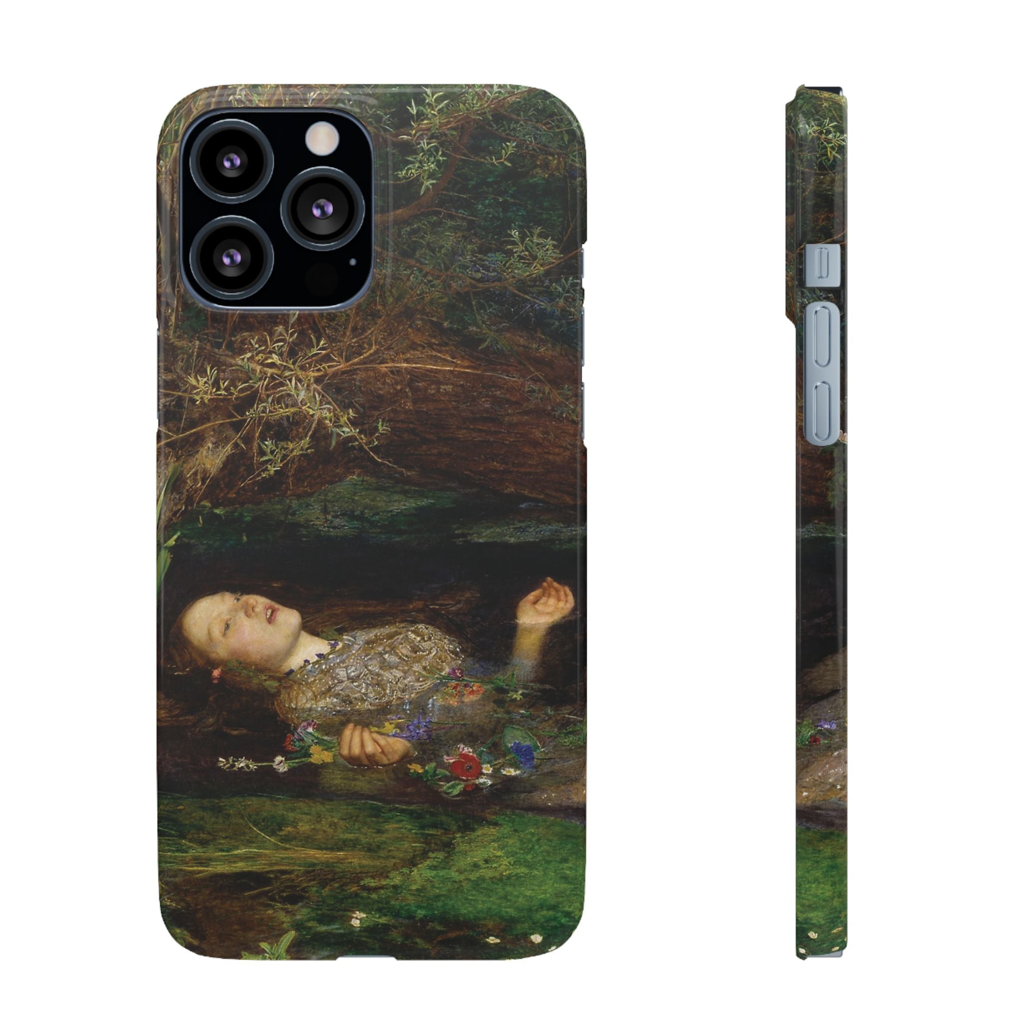 Ophelia by John Everett Millais - iPhone Slim Case