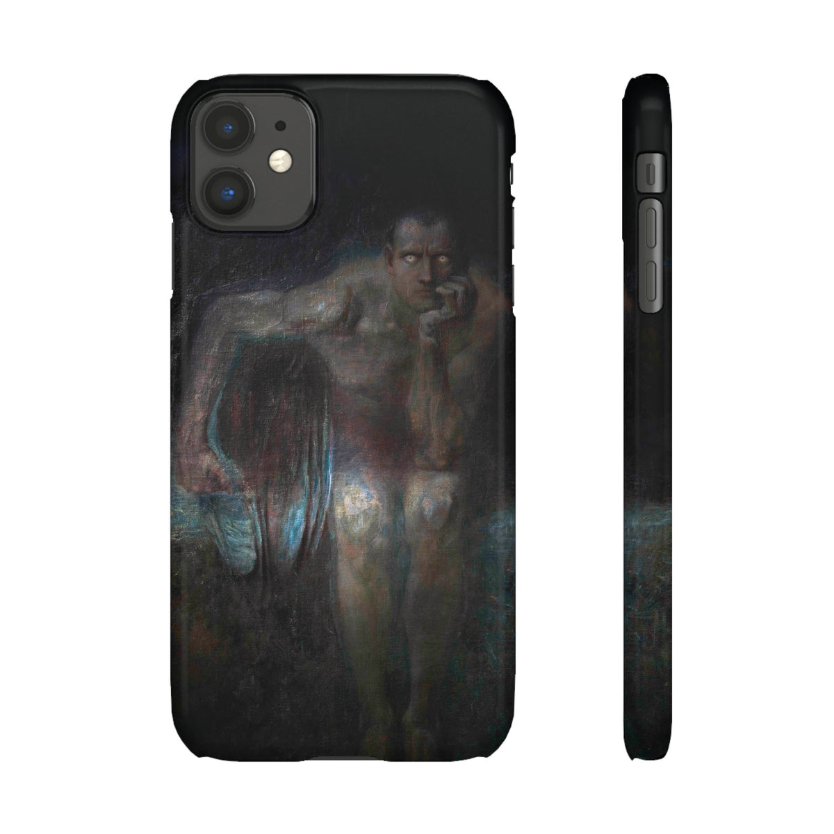 Lucifer by Franz von Stuck - iPhone Slim Case