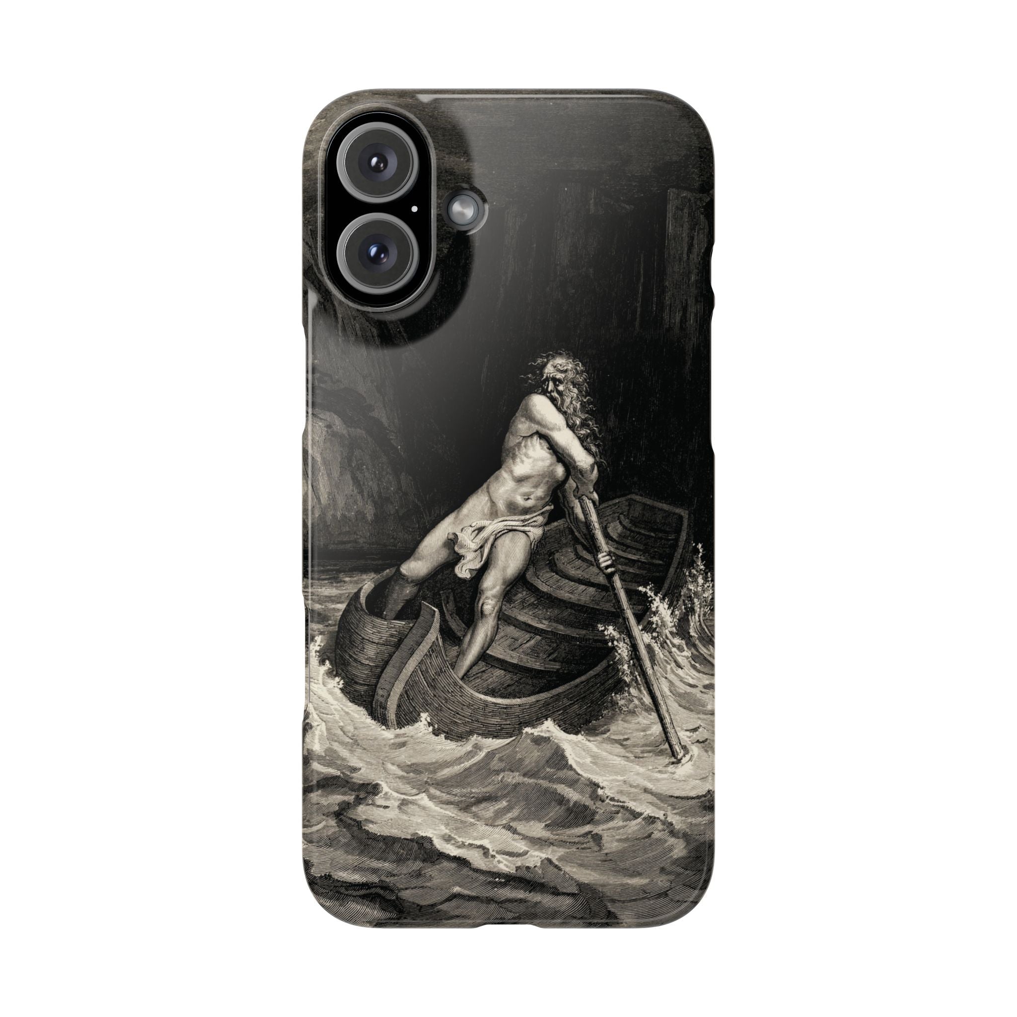 Canto III - Charon by Gustave Doré - iPhone Slim Case