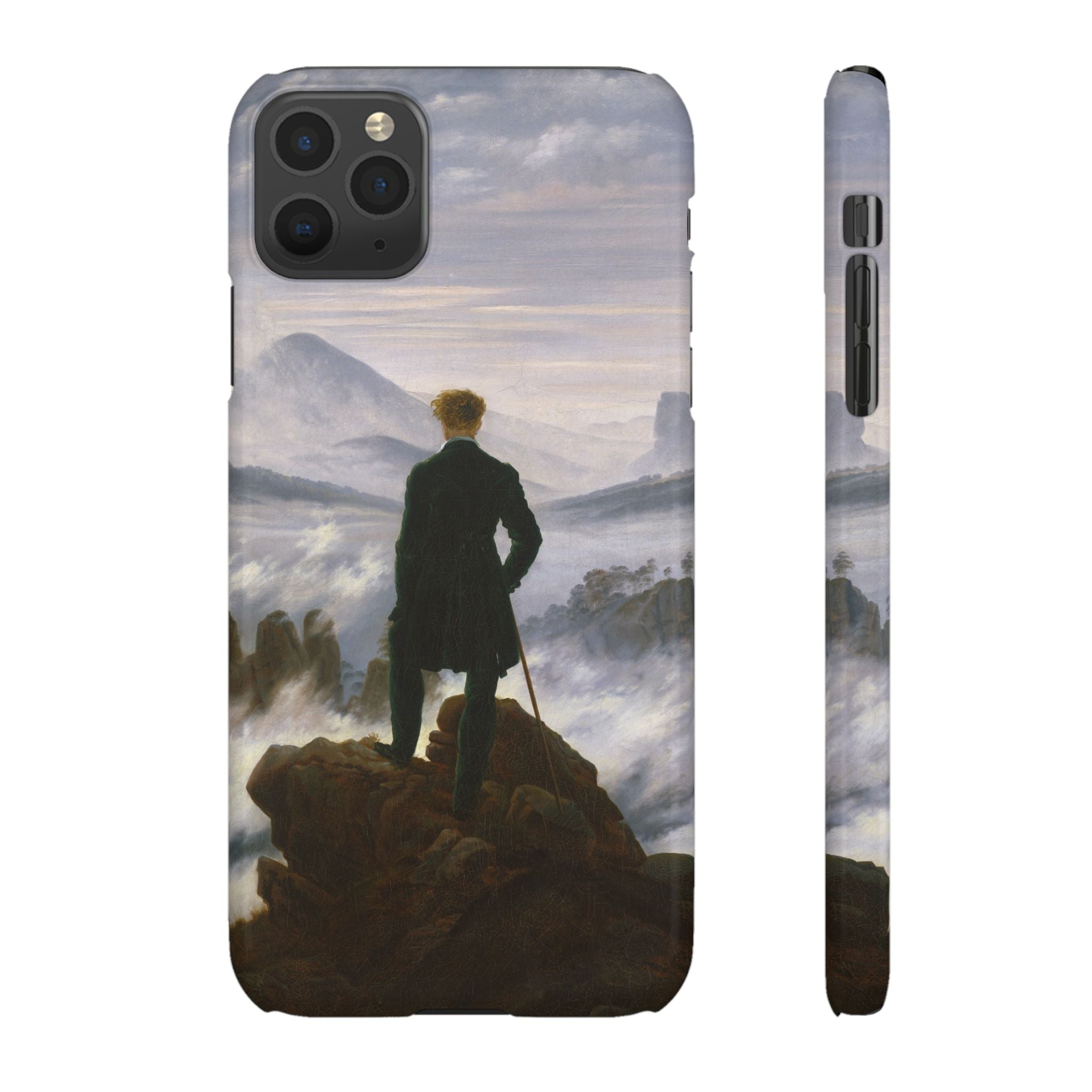 The Wanderer above the Sea of Fog by Caspar David Friedrich - iPhone Slim Case