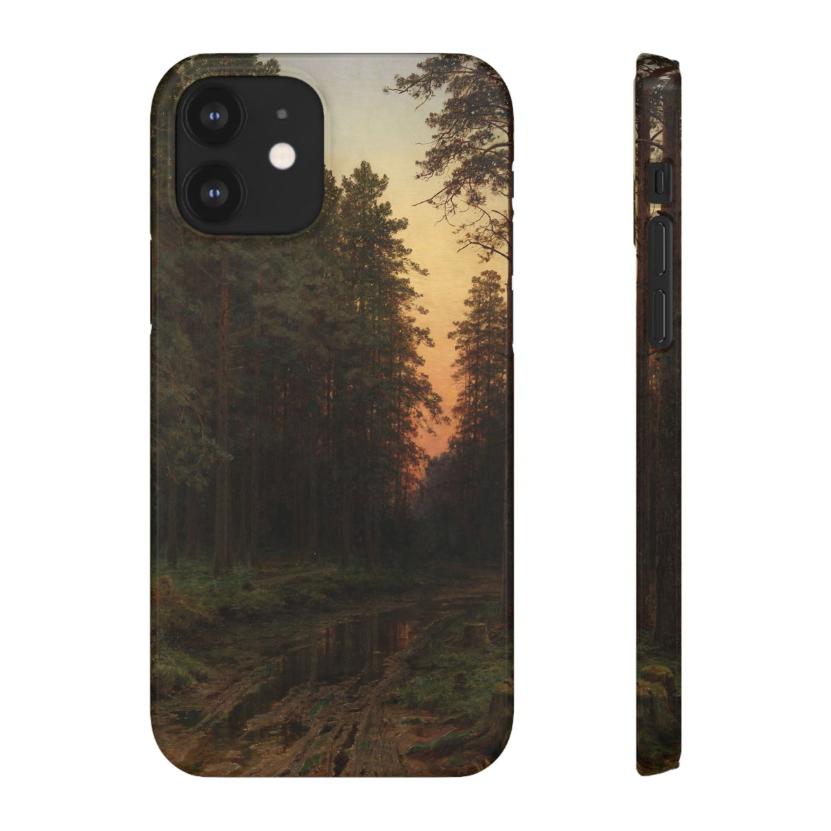 Evening Glow by Ivan Ivanovich Shishkin - iPhone Slim Case
