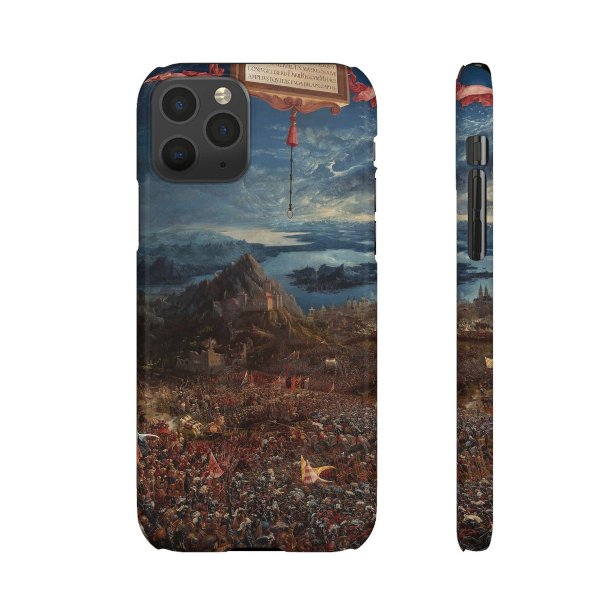 The Battle of Alexander at Issus by Albrecht Altdorfer - iPhone Slim Case