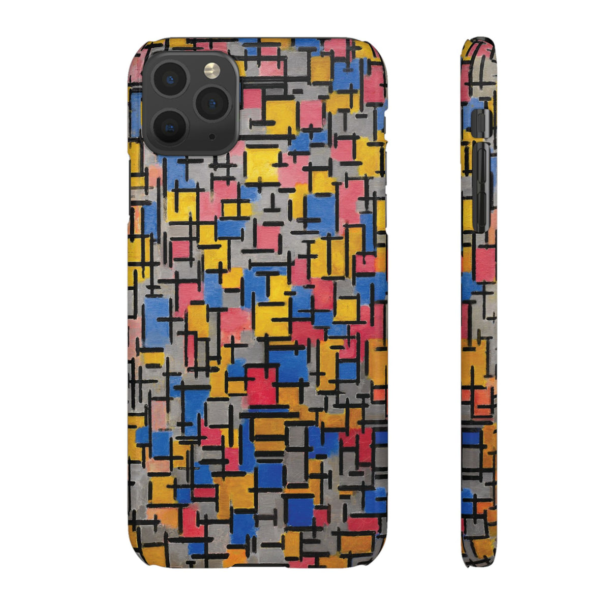 Composition by Piet Mondrian - iPhone Slim Case