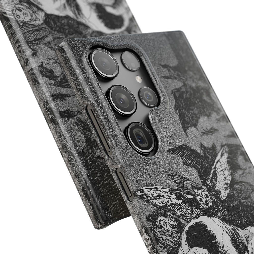 The Sleep of Reason Produces Monsters by Francisco Goya - Samsung Slim Case
