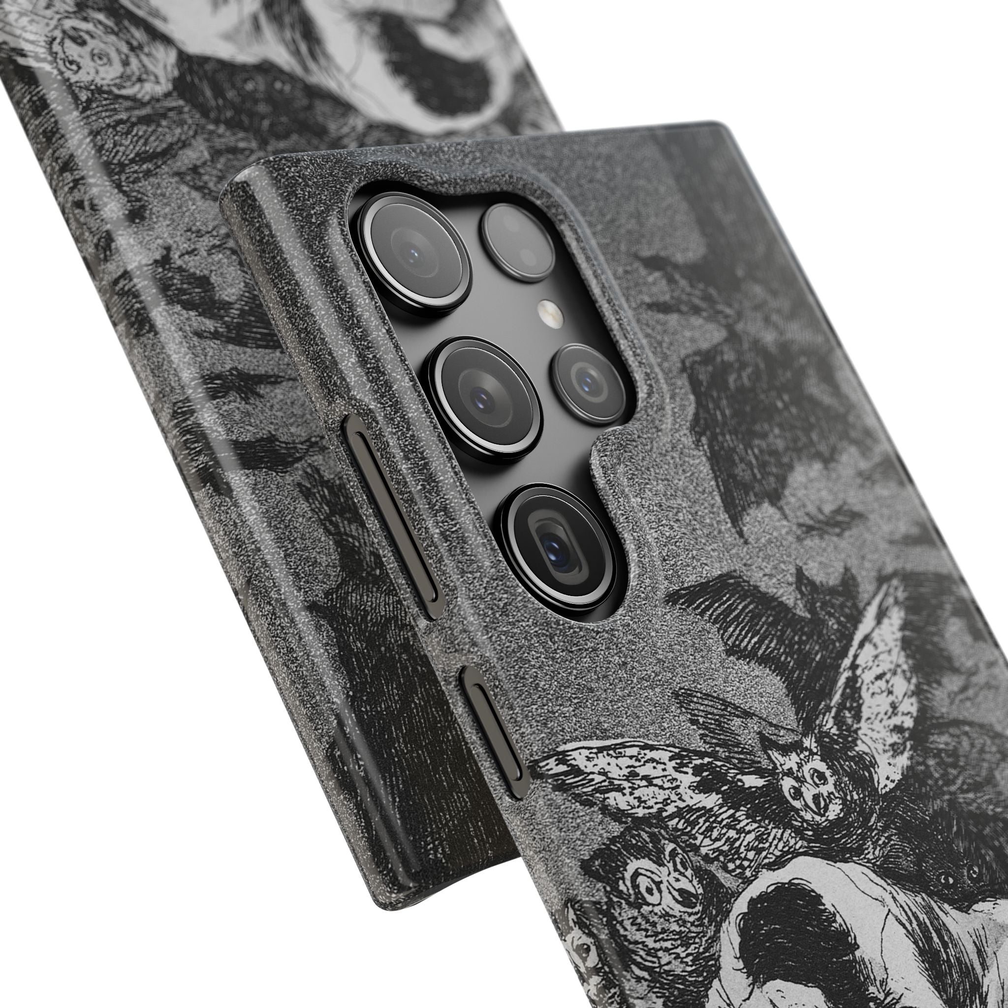 The Sleep of Reason Produces Monsters by Francisco Goya - Samsung Slim Case