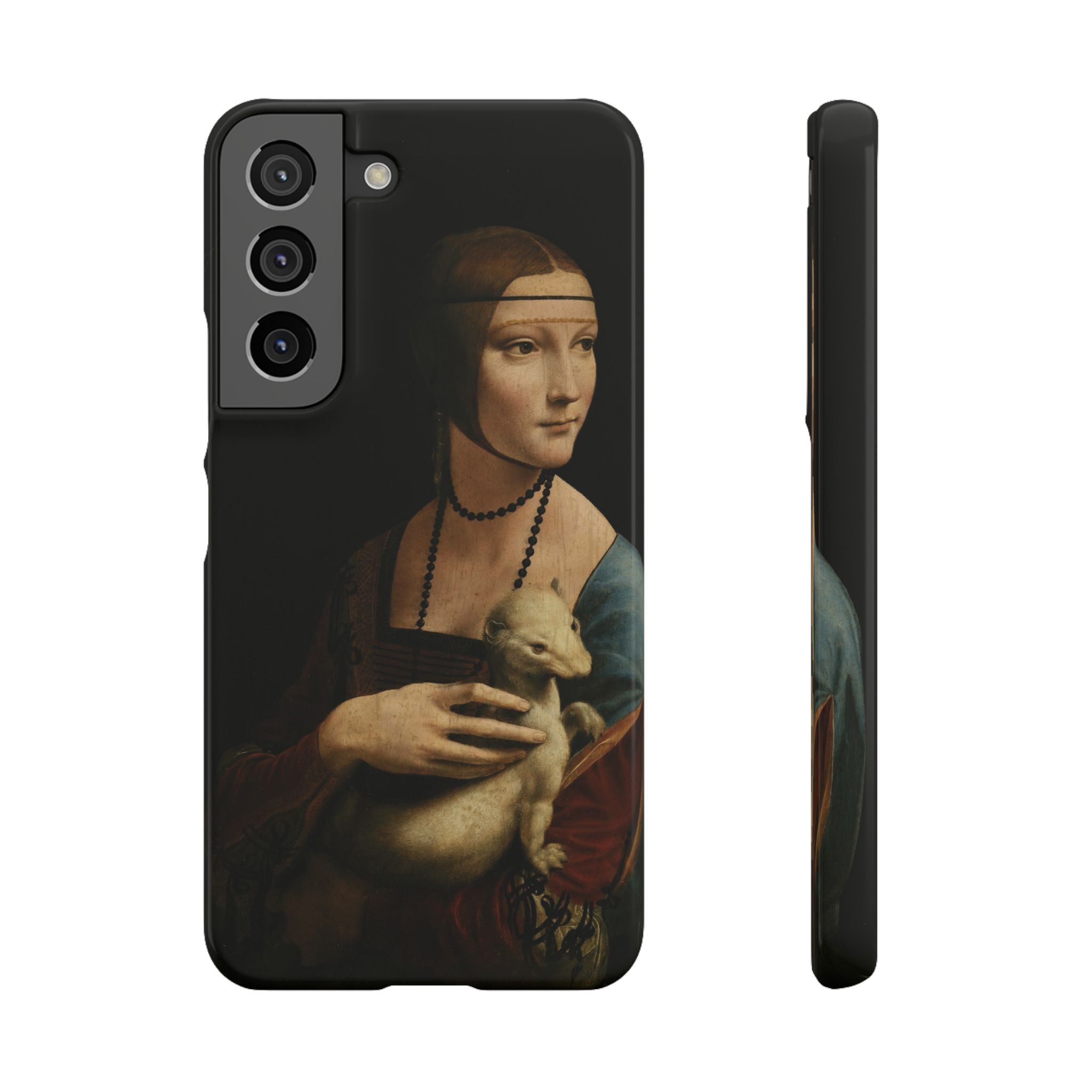 Lady with an Ermine by Leonardo da Vinci - Samsung Slim Case