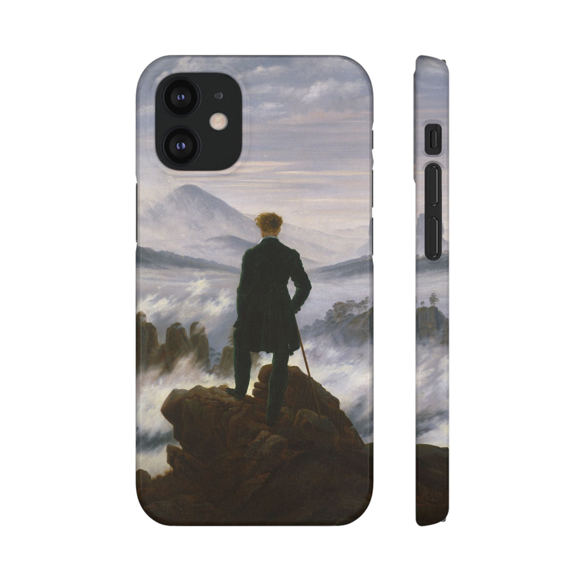 The Wanderer above the Sea of Fog by Caspar David Friedrich - iPhone Slim Case