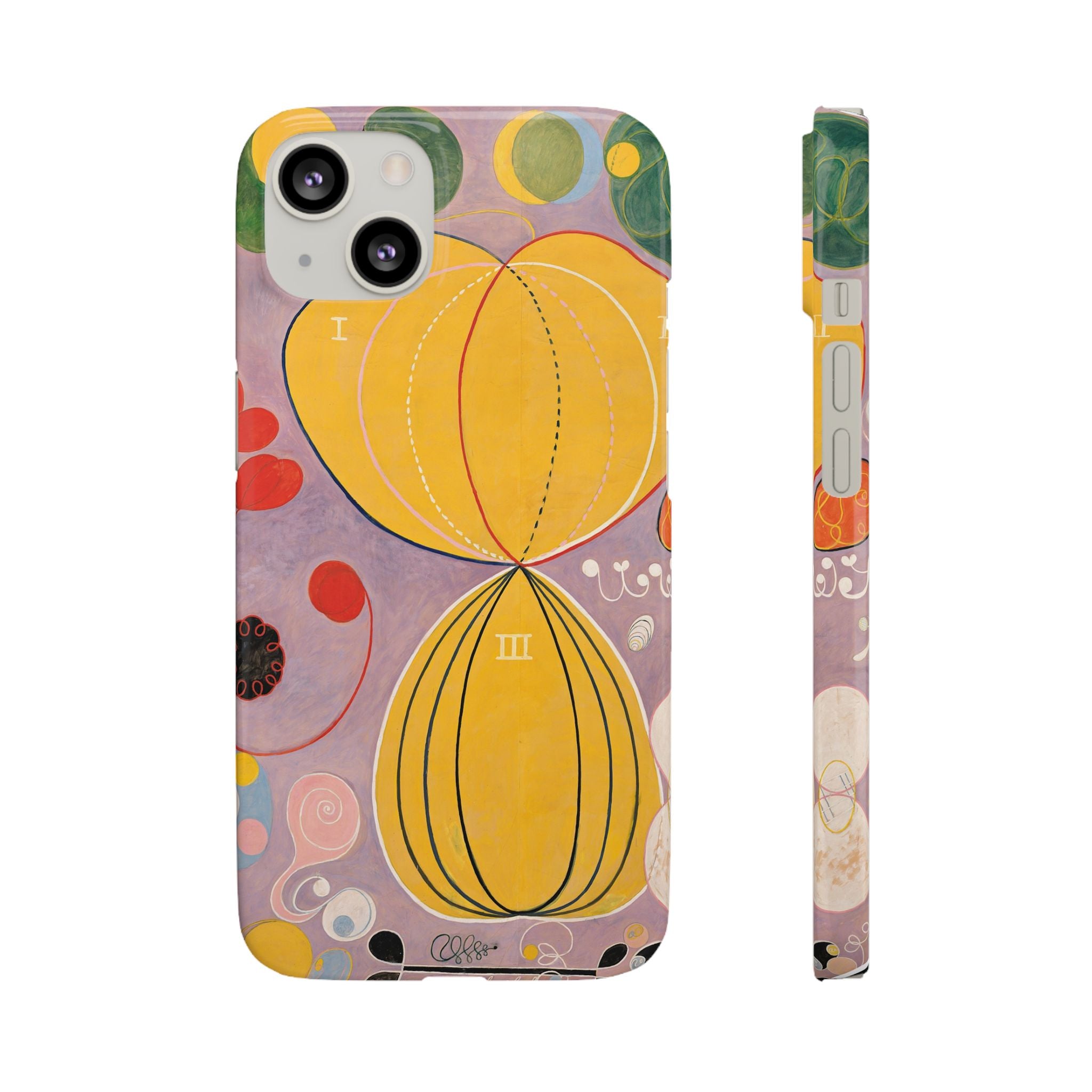 The Ten Largest No. 7, Adulthood by Hilma af Klint - iPhone Slim Case