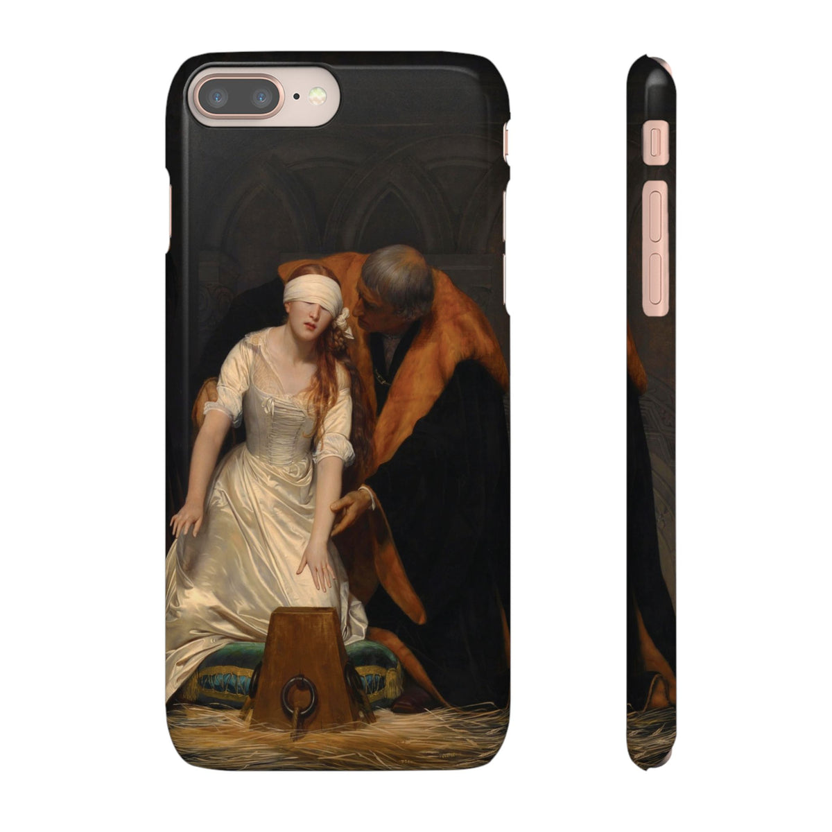 The Execution of Lady Jane Grey by Paul Delaroche - iPhone Slim Case