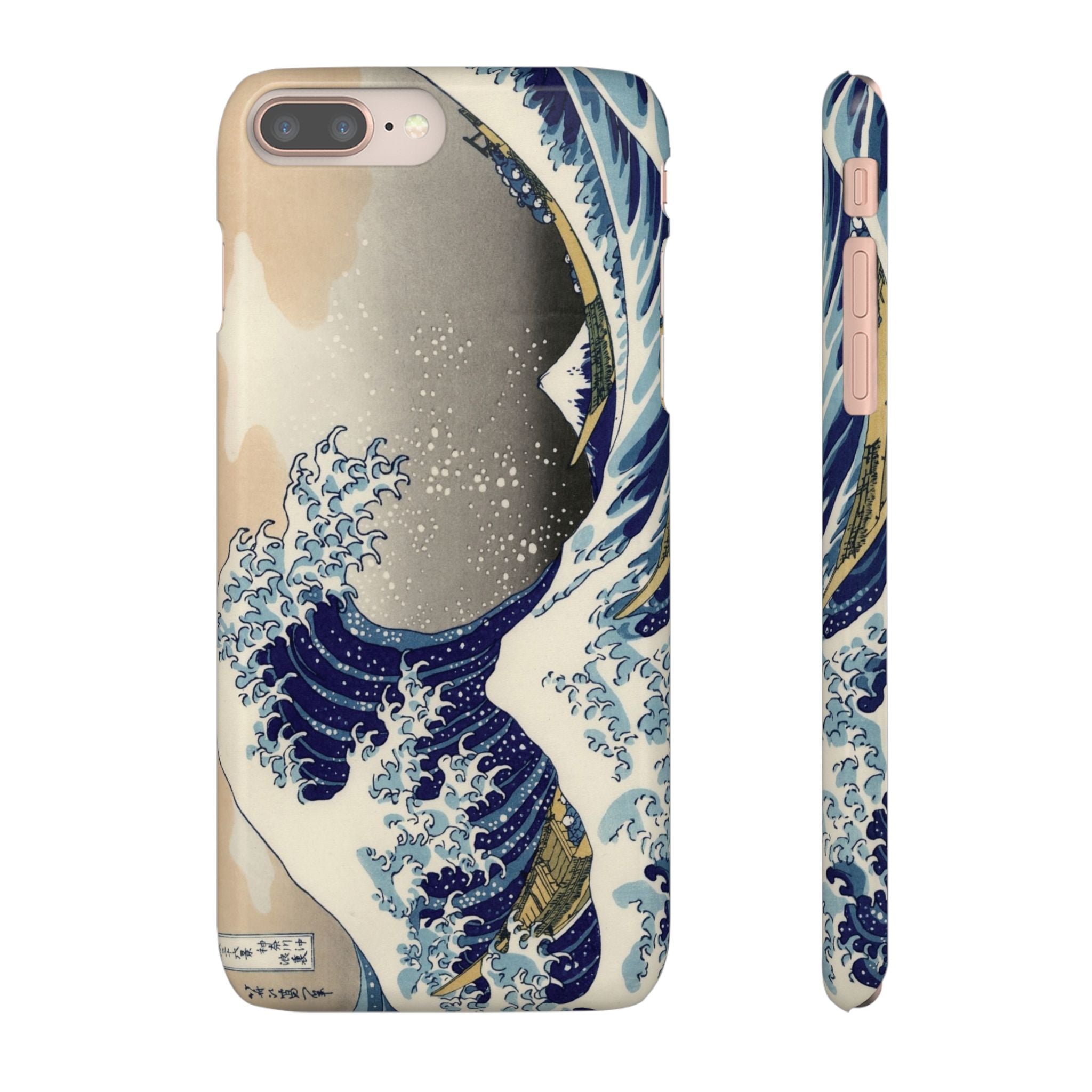 The Great Wave off Kanagawa by Hokusai - iPhone Slim Case