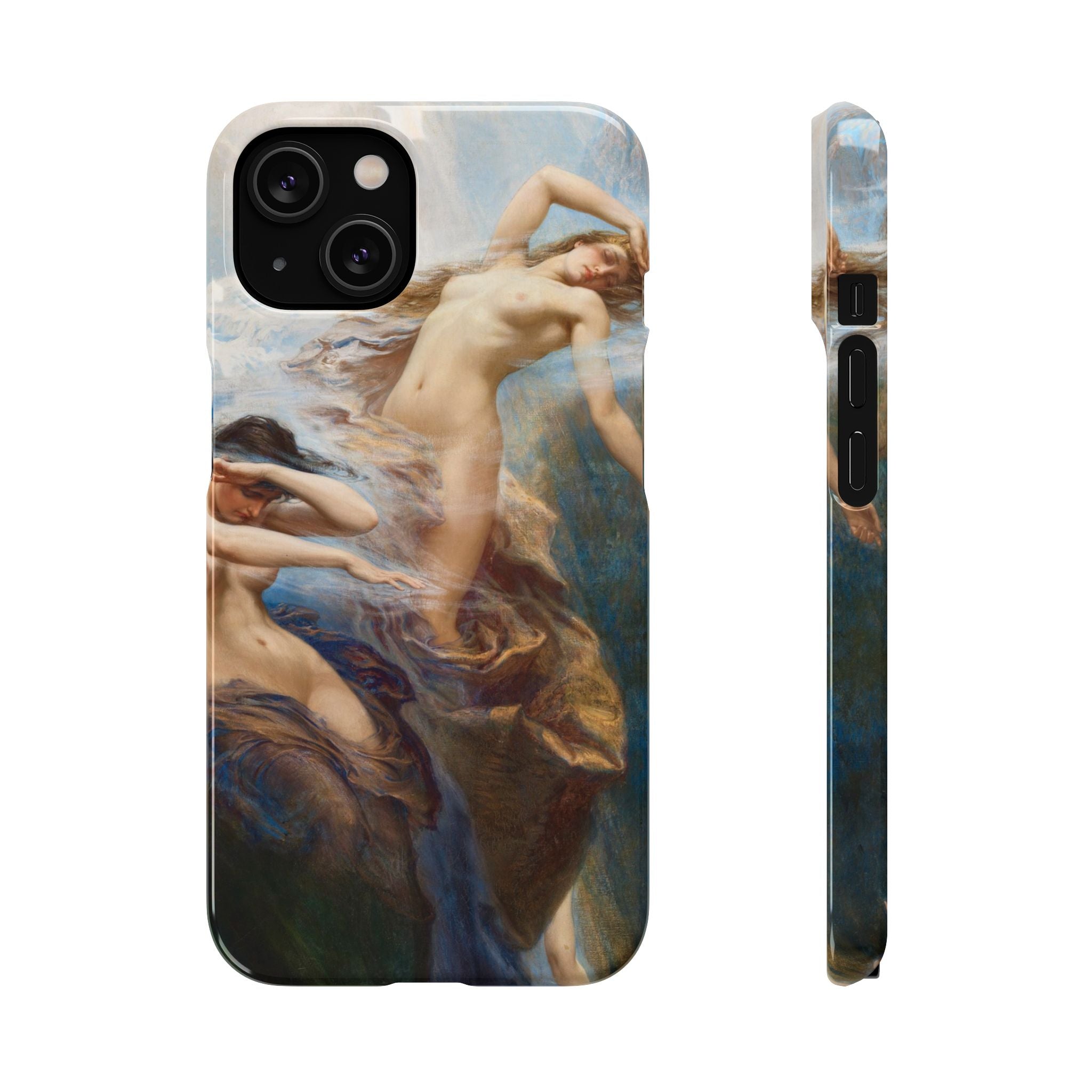 The Mountain Mists by Herbert James Draper - iPhone Slim Case