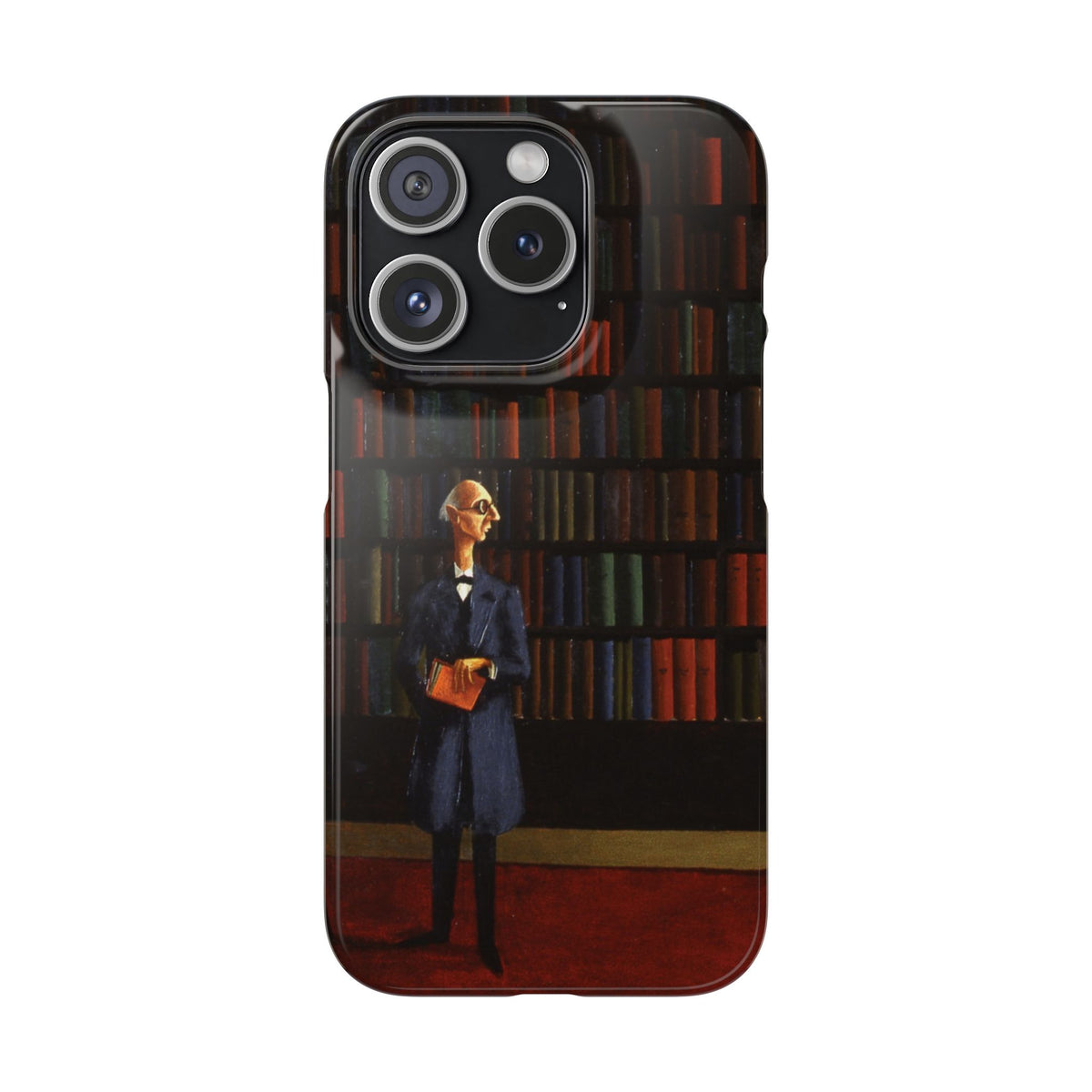The Library by Franz Sedlacek - iPhone Slim Case