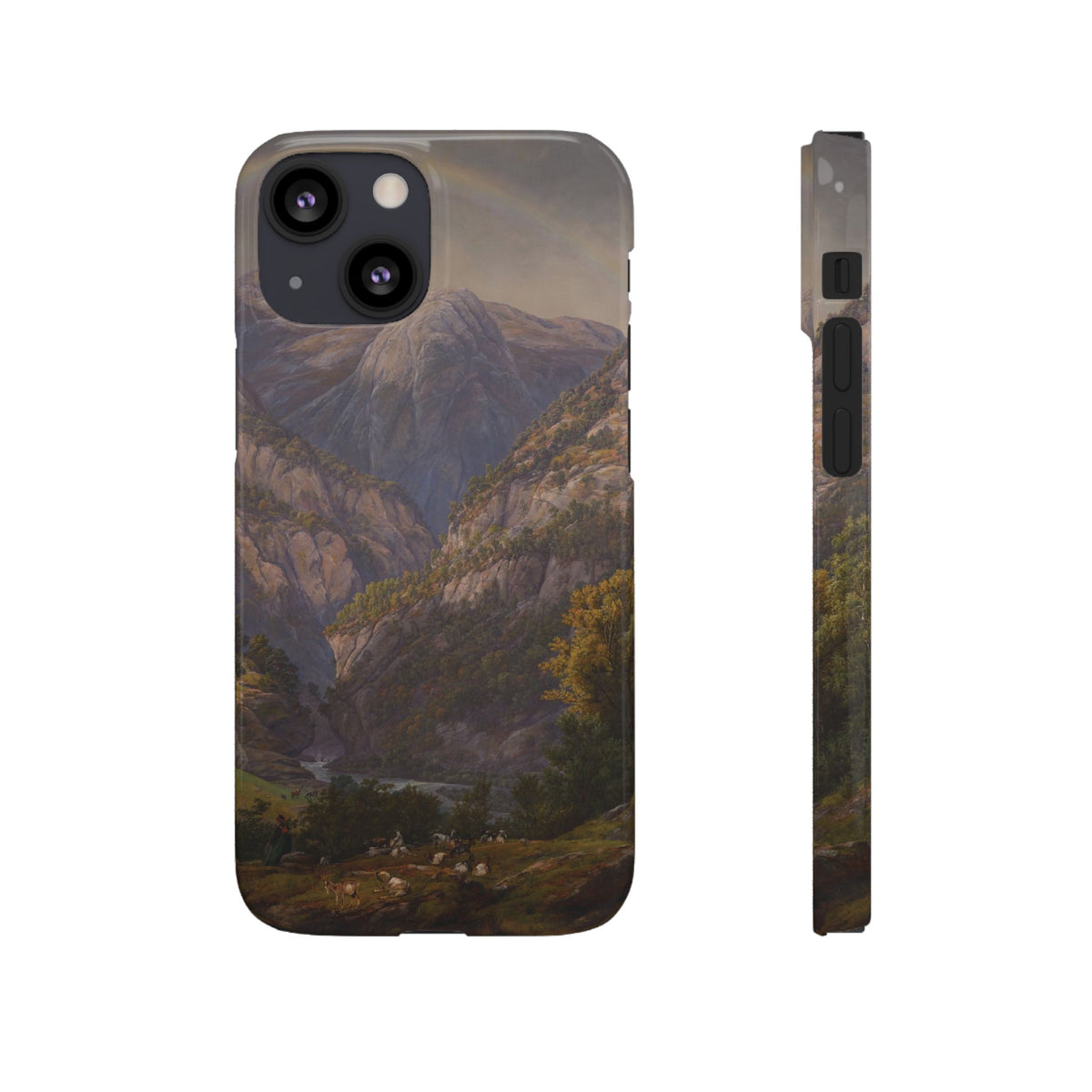 View from Stalheim by Johan Dahl - iPhone Slim Case