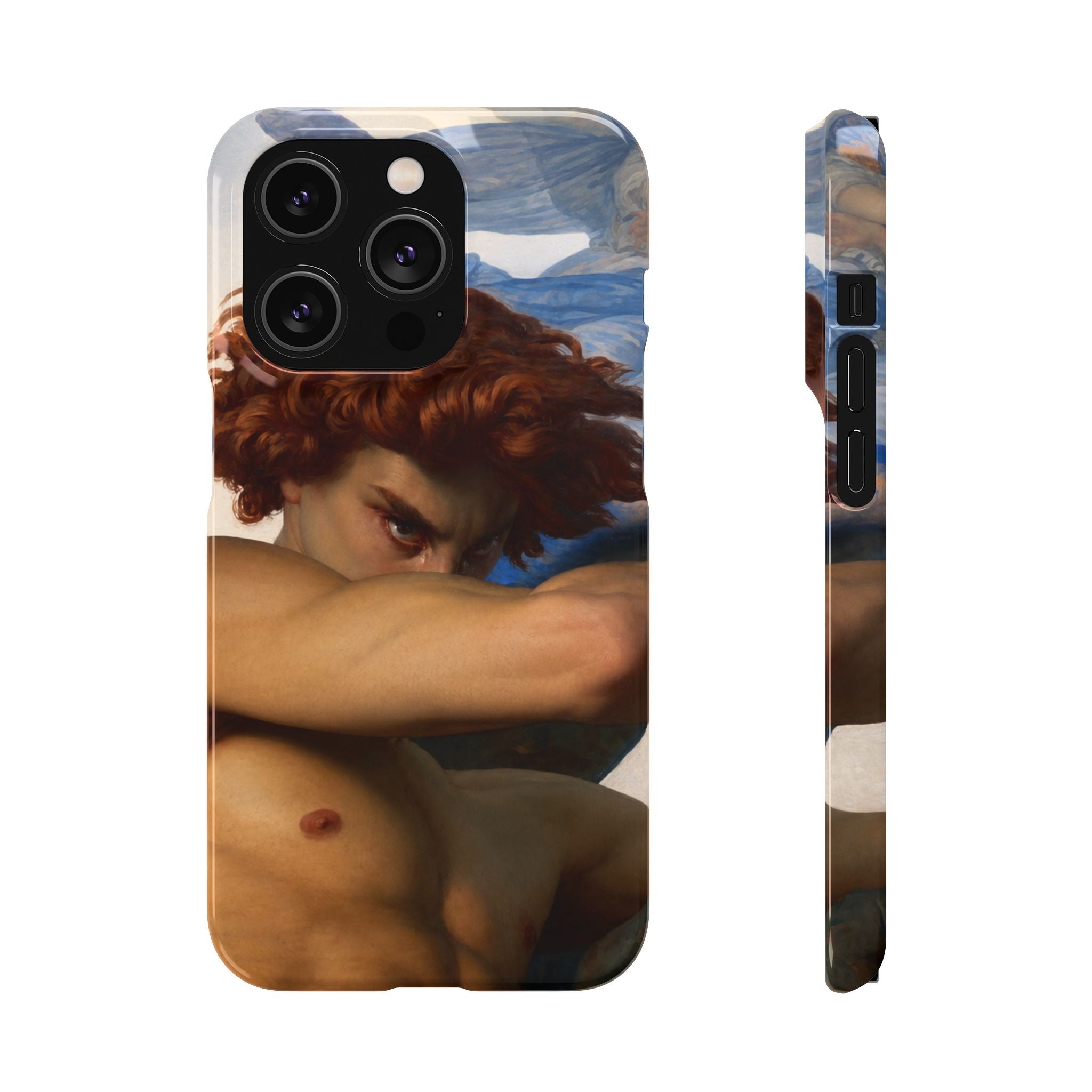 Fallen Angel by Alexandre Cabanel - iPhone Slim Case