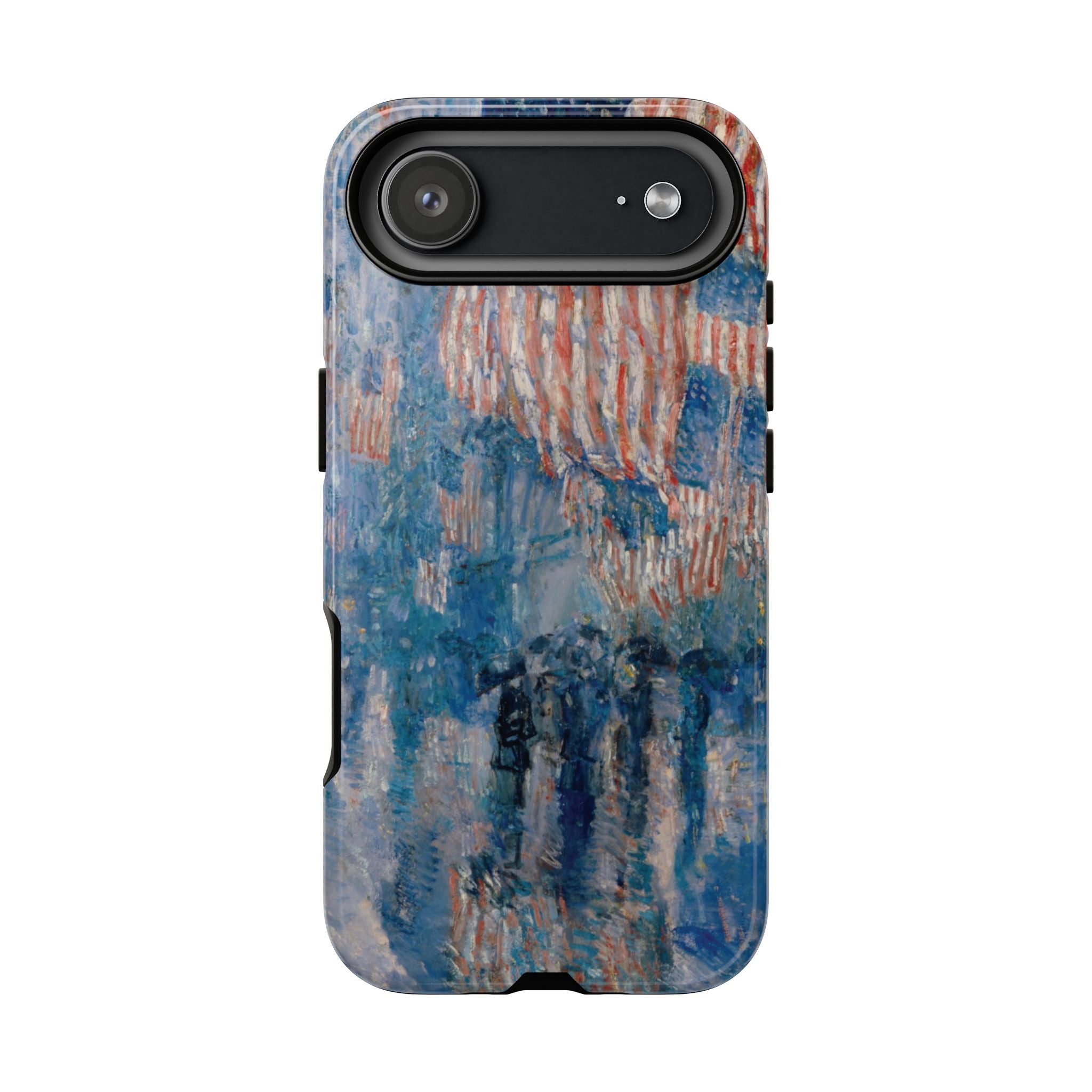 The Avenue in the Rain by Childe Hassam - iPhone Tough Case