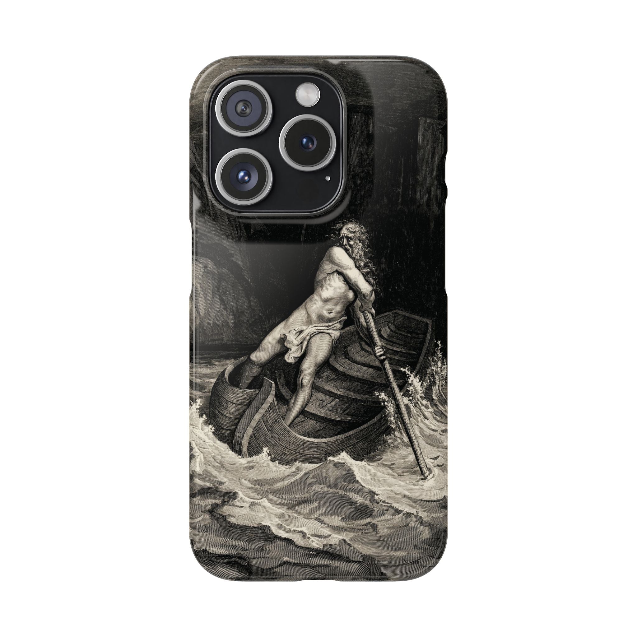 Canto III - Charon by Gustave Doré - iPhone Slim Case