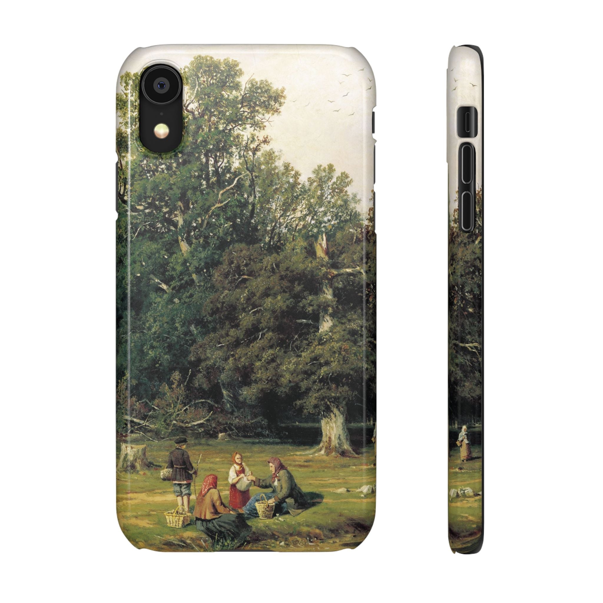 For Mushrooms by Ivan Ivanovich Shishkin - iPhone Slim Case