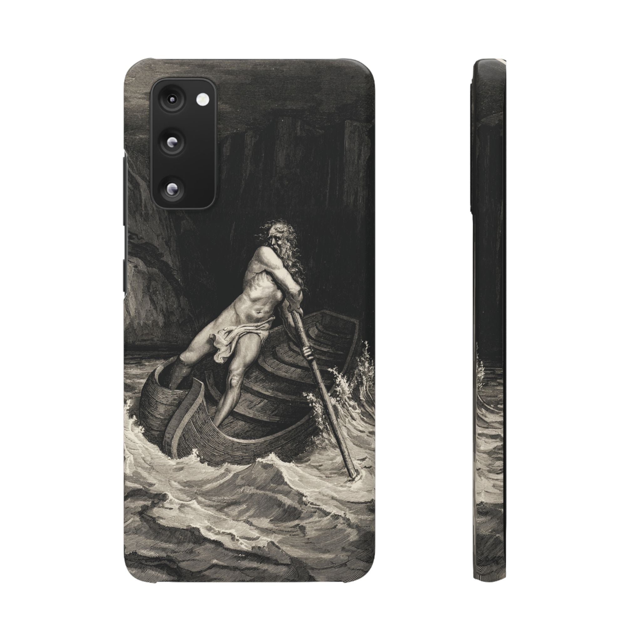 Canto III – Charon by Gustave Doré - Samsung Slim Case