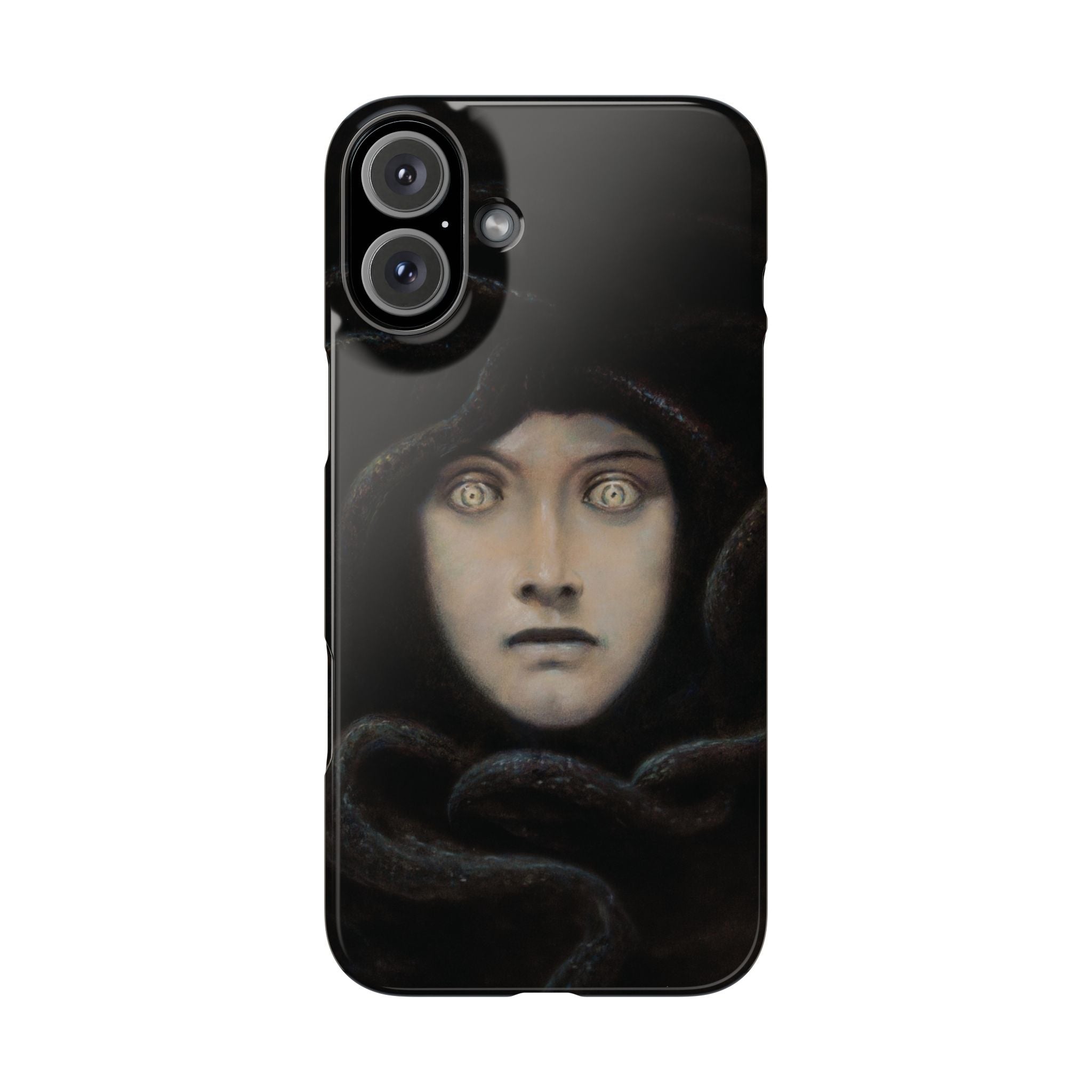 Head of Medusa by Franz von Stuck - iPhone Slim Case
