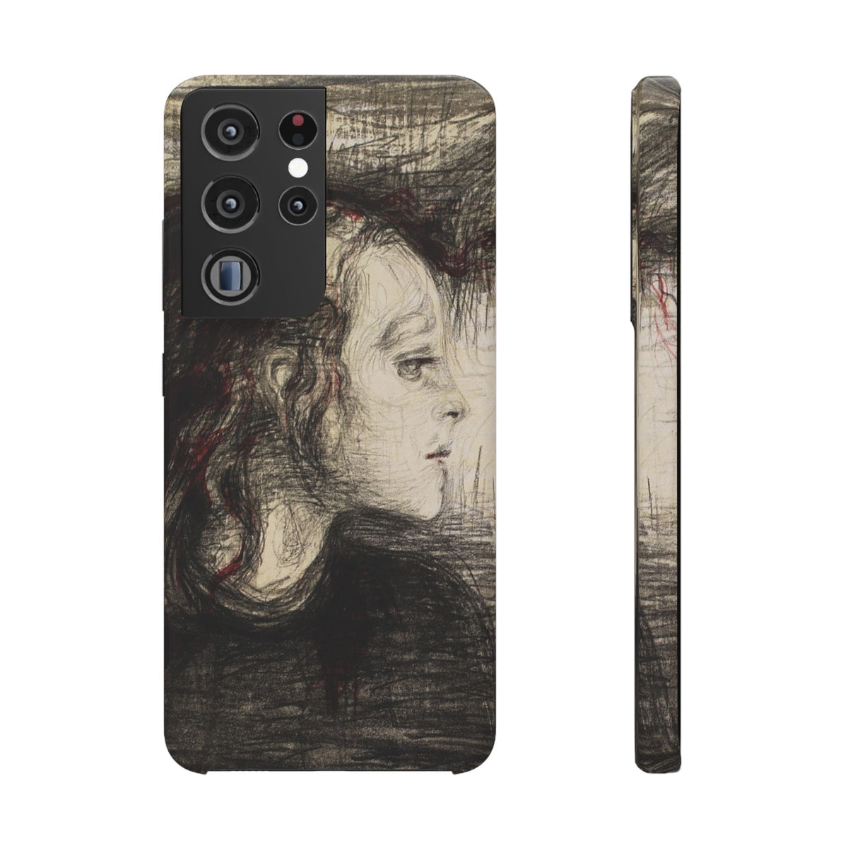 The Sick Child by Edvard Munch - Samsung Slim Case