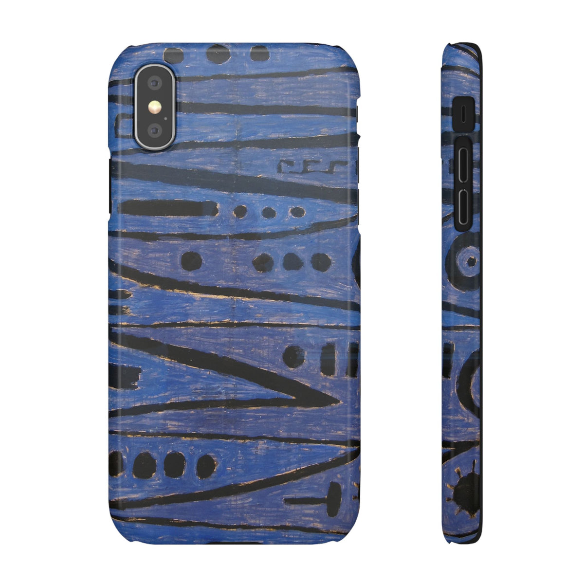 Heroic strokes of the bow by Paul Klee - iPhone Slim Case